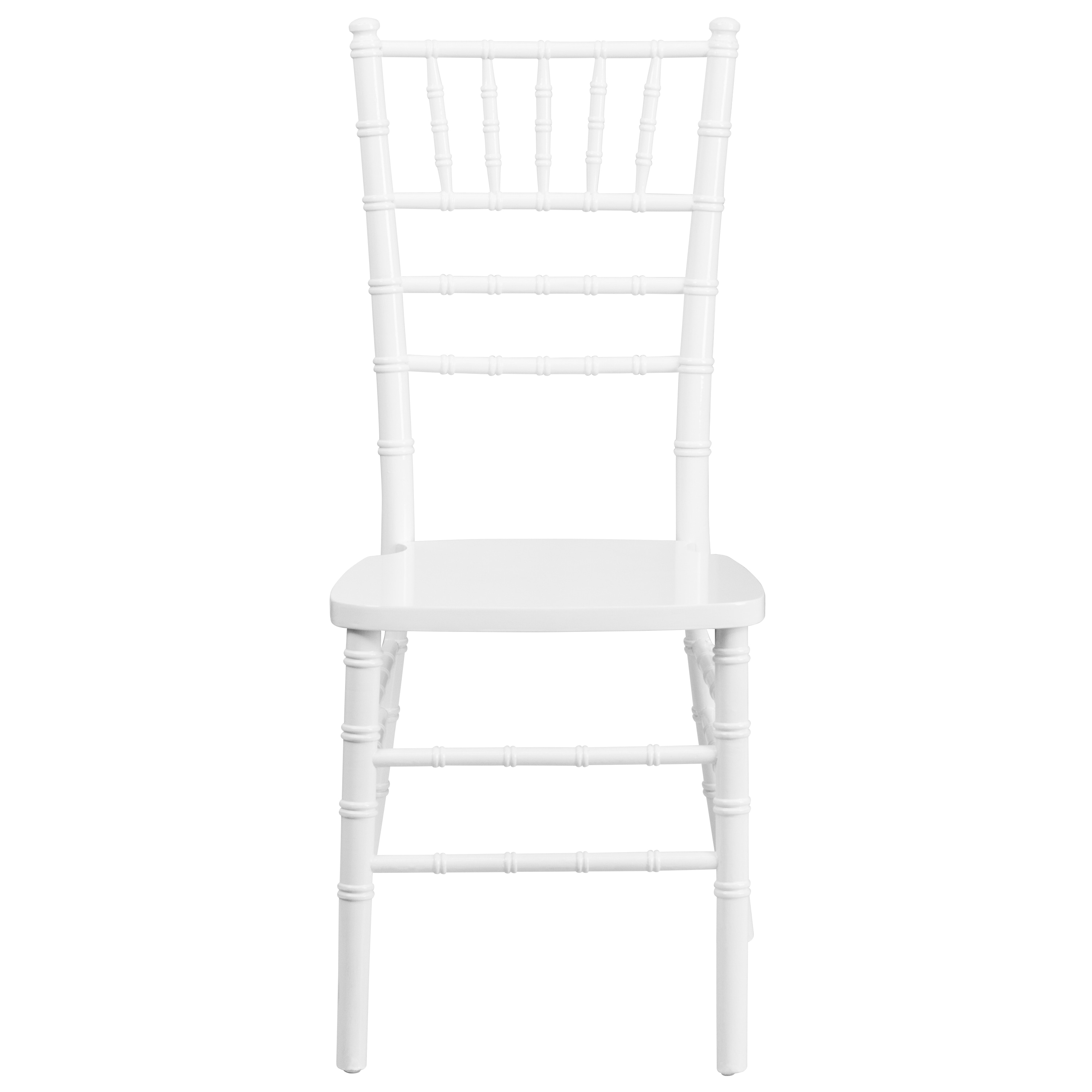 Elegant White Wood Chiavari Banquet Chair
