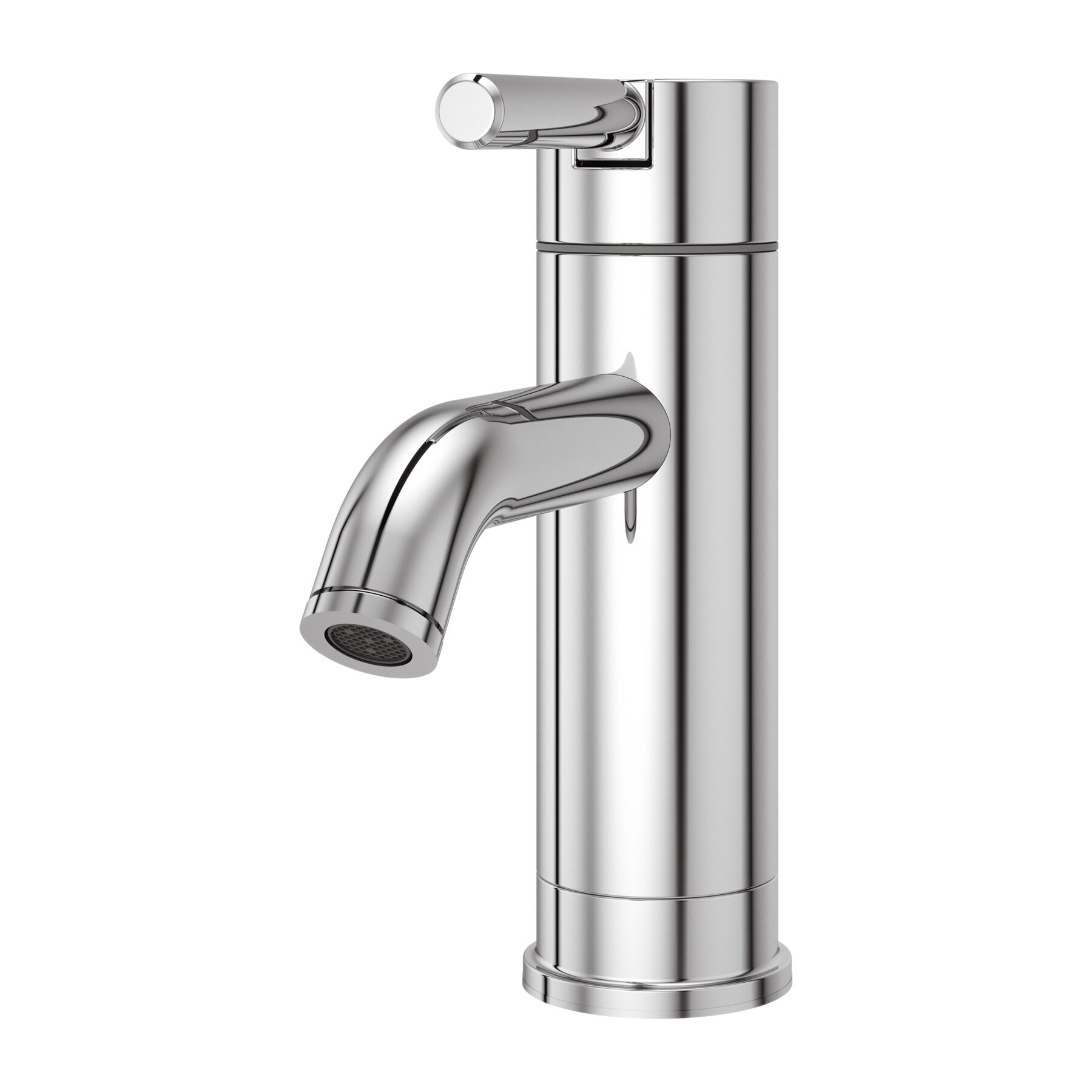 Contempra Modern Polished Chrome Single Control Bathroom Faucet