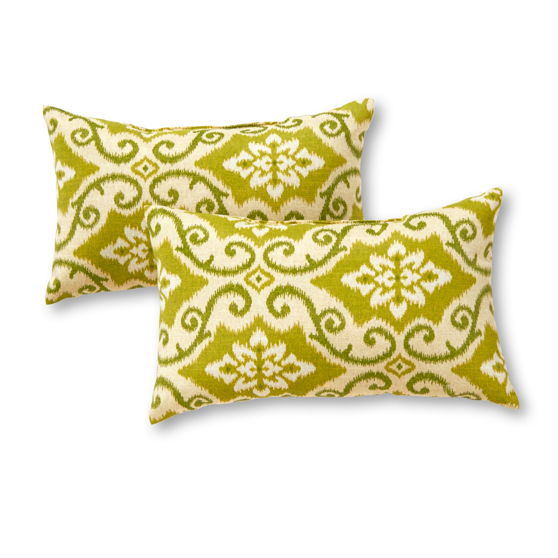 Greendale Home Fashions 17 x 17 in. Outdoor Accent Pillows - Set of 2, Sunbeam