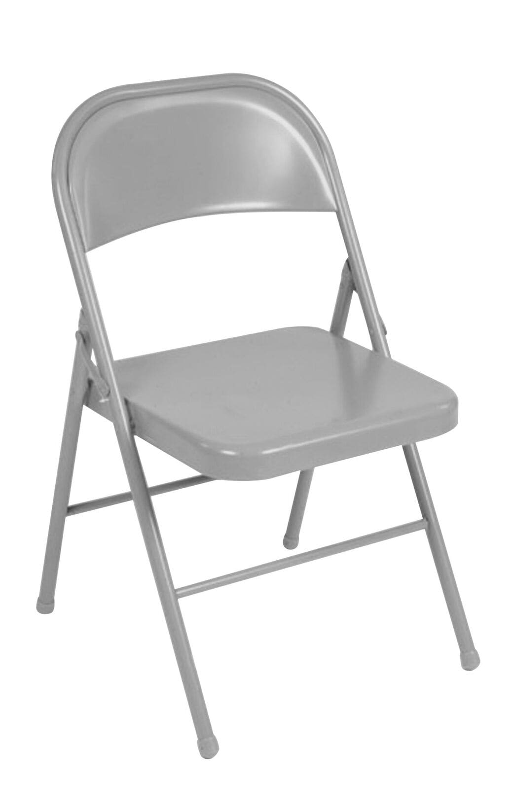 gray metal chair