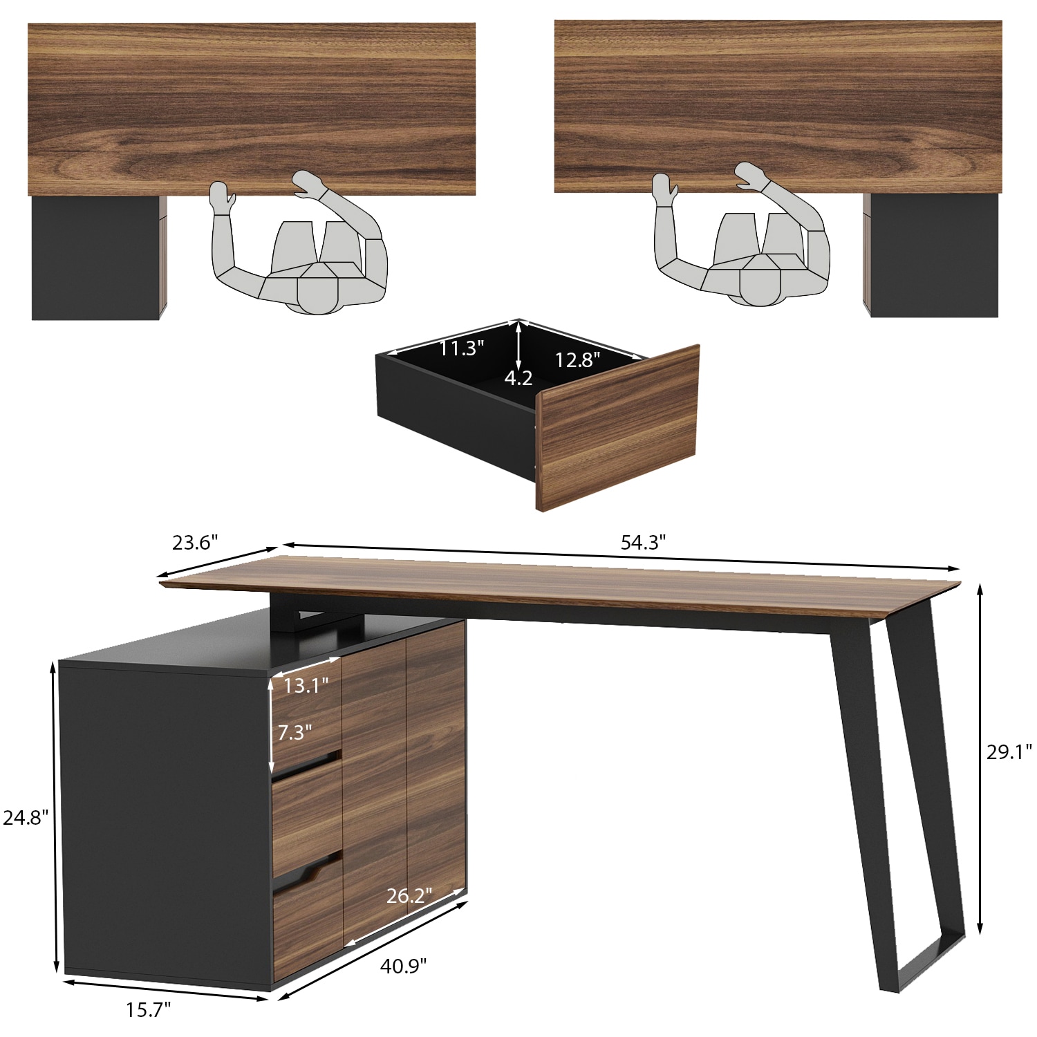 FUFU&GAGA LJY-KF210181-01 desks - View #10