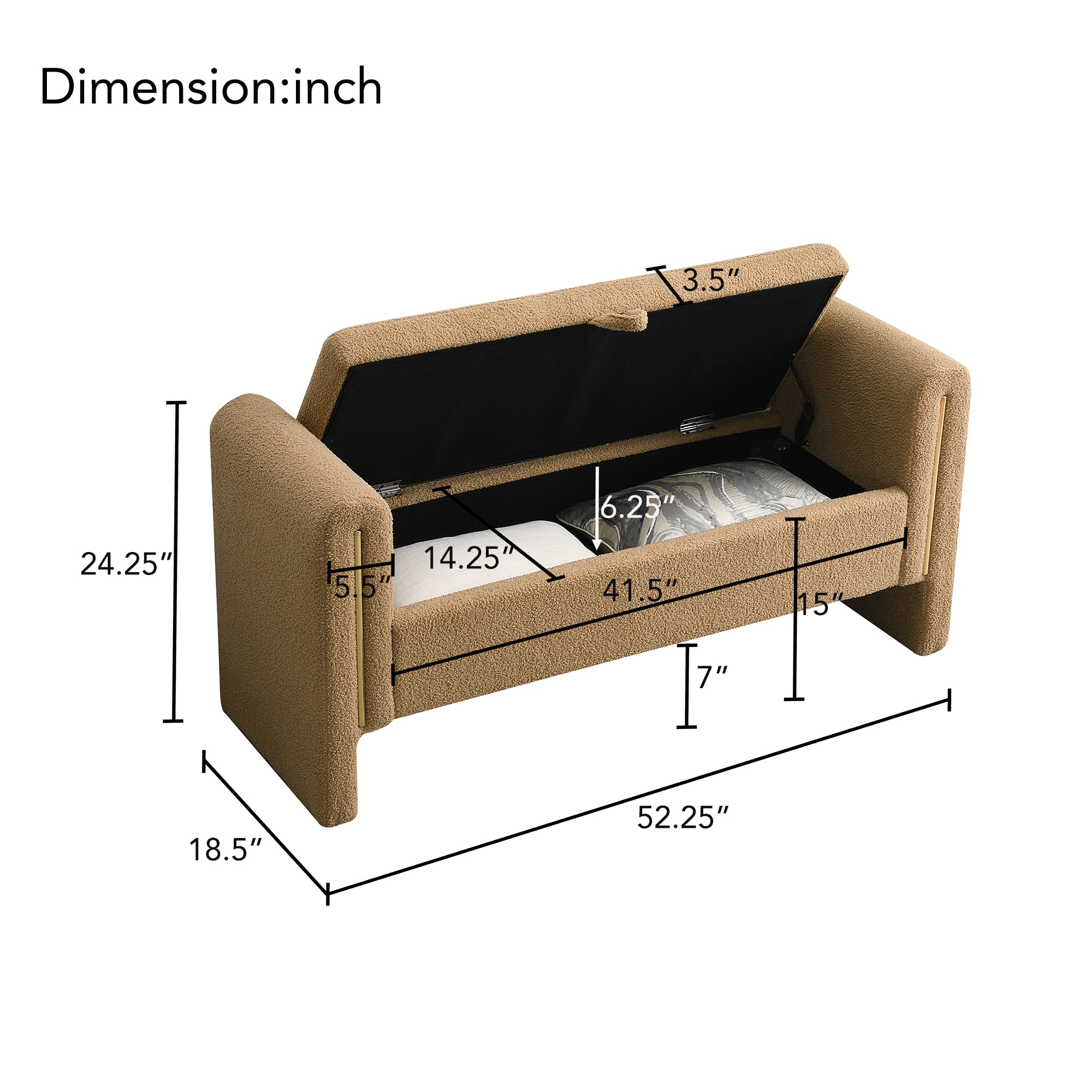 Best Selling Home Decor 320072 Indoor-Ottomans - View #5