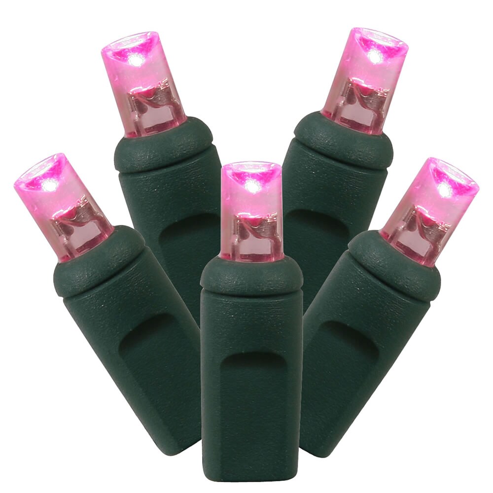 led pink mini lights