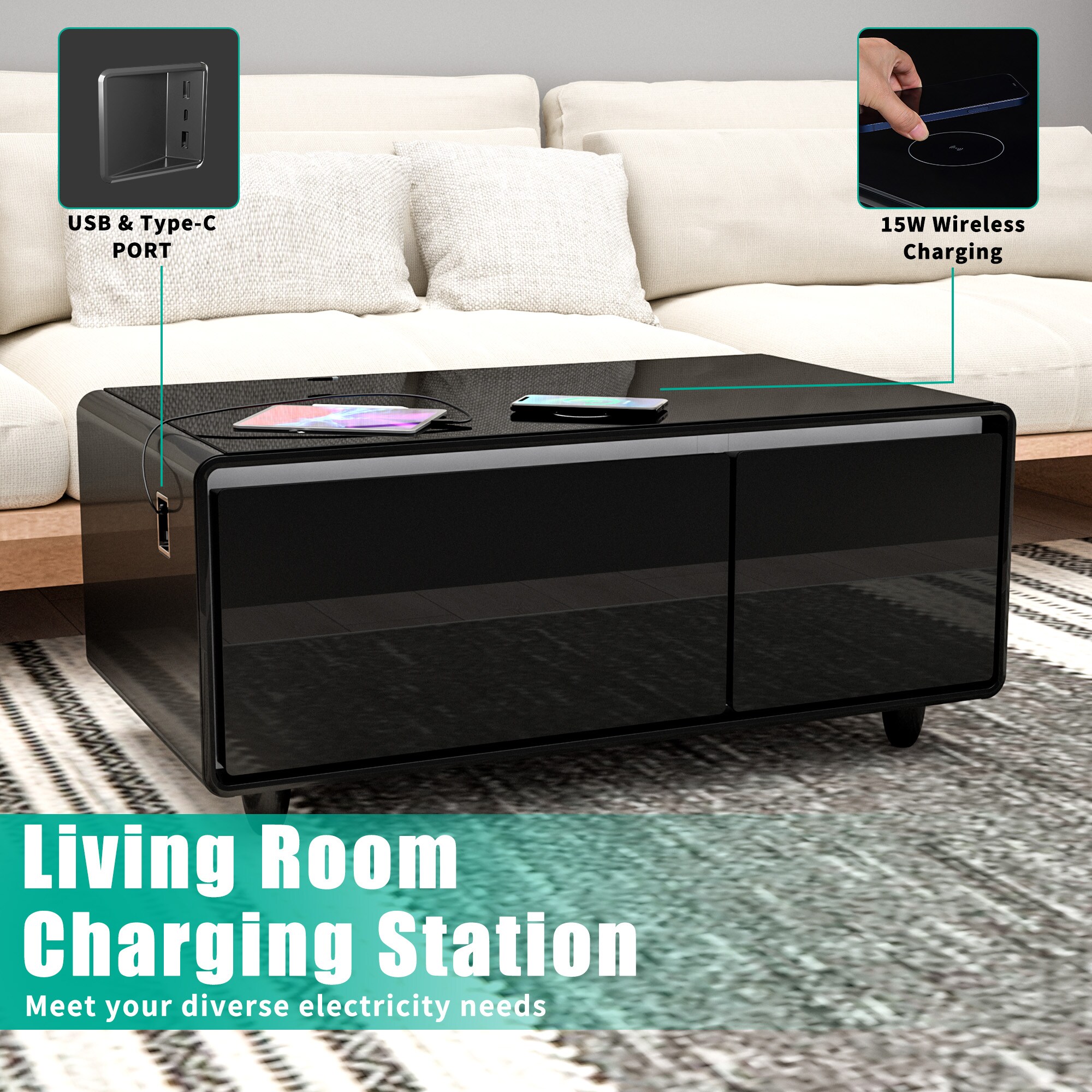 LUXEYARD DS-X-0320COTB86 Coffee-Tables - View #4