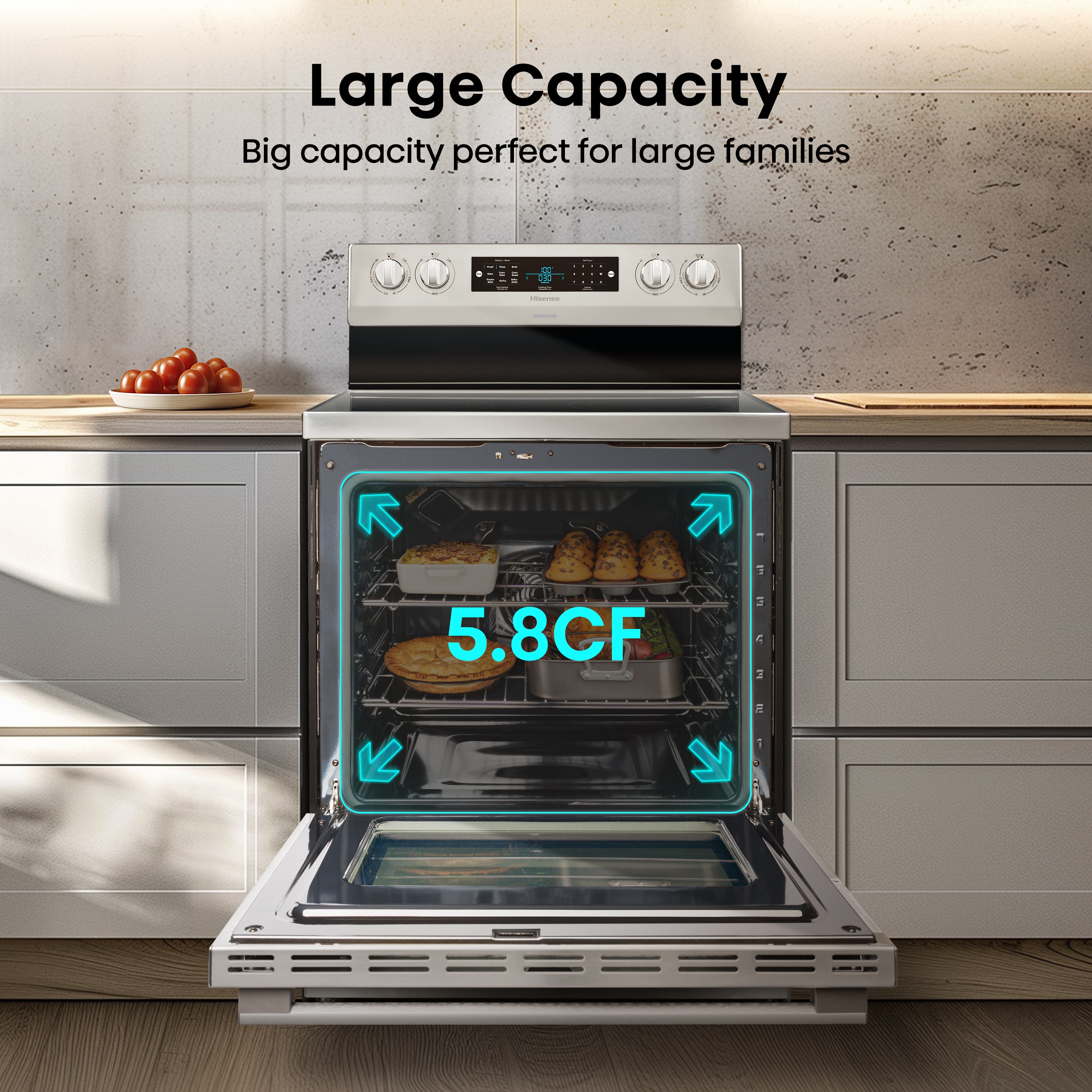Hisense HBE3501CPS Freestanding-Electric-Ranges - View #15