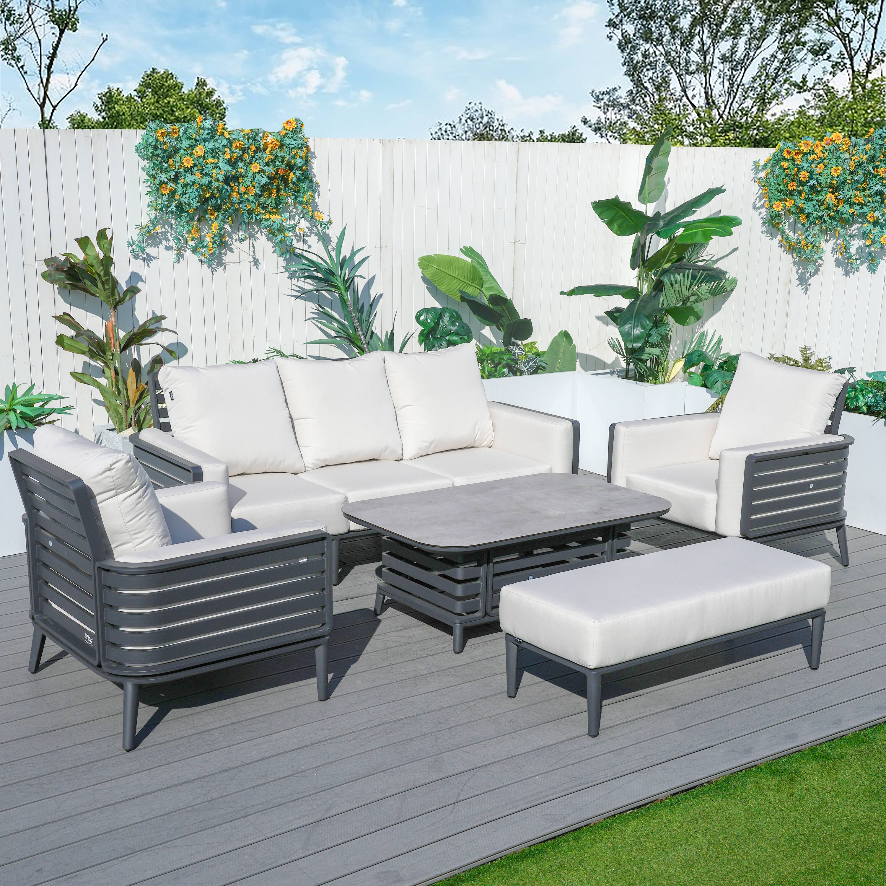 Direct Wicker DWS-2350TS2SC1B&25T Patio-Conversation-Sets - View #3