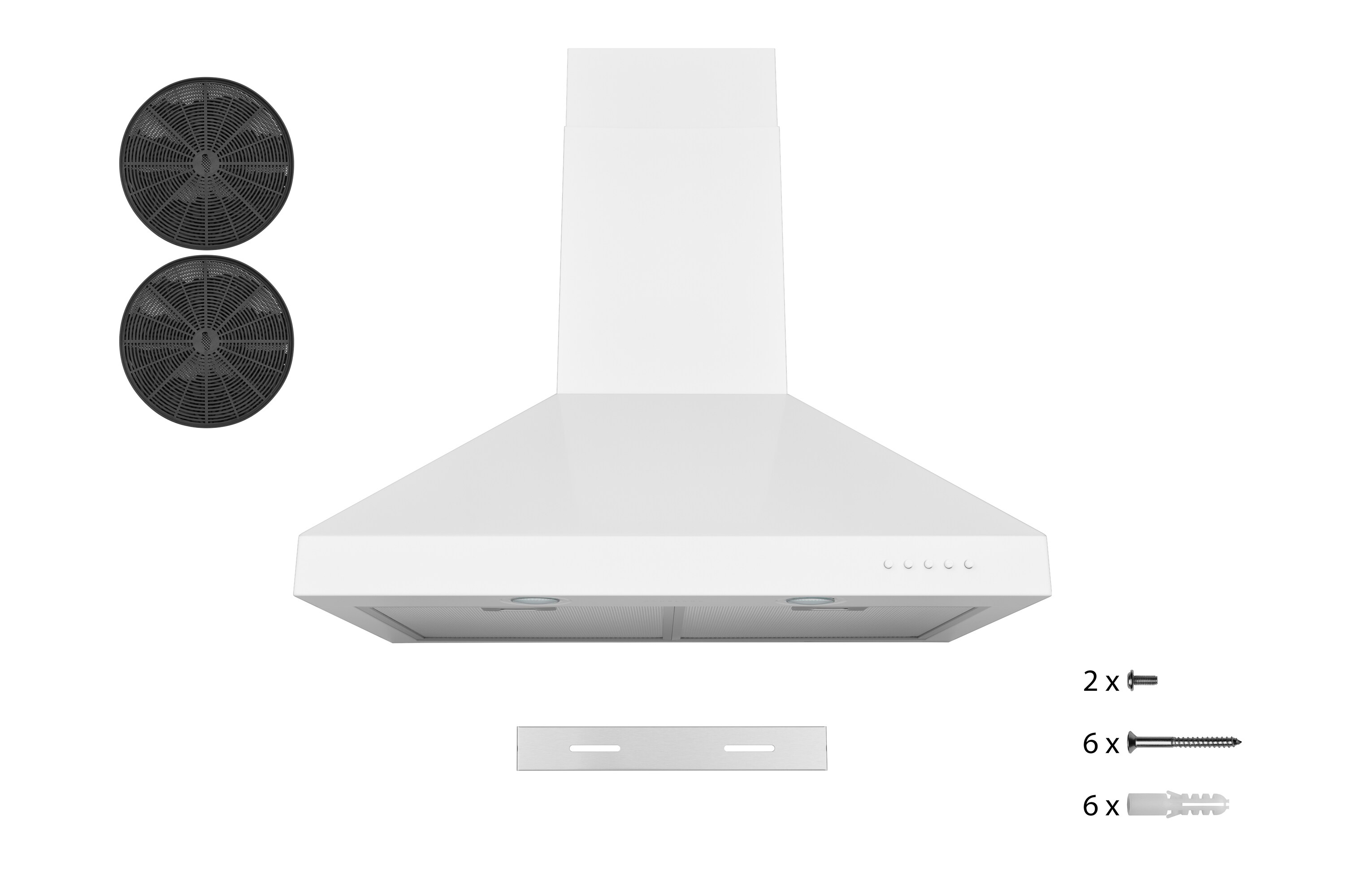 Hauslane WM-530WHT-30B Wall-Mounted-Range-Hoods - View #10