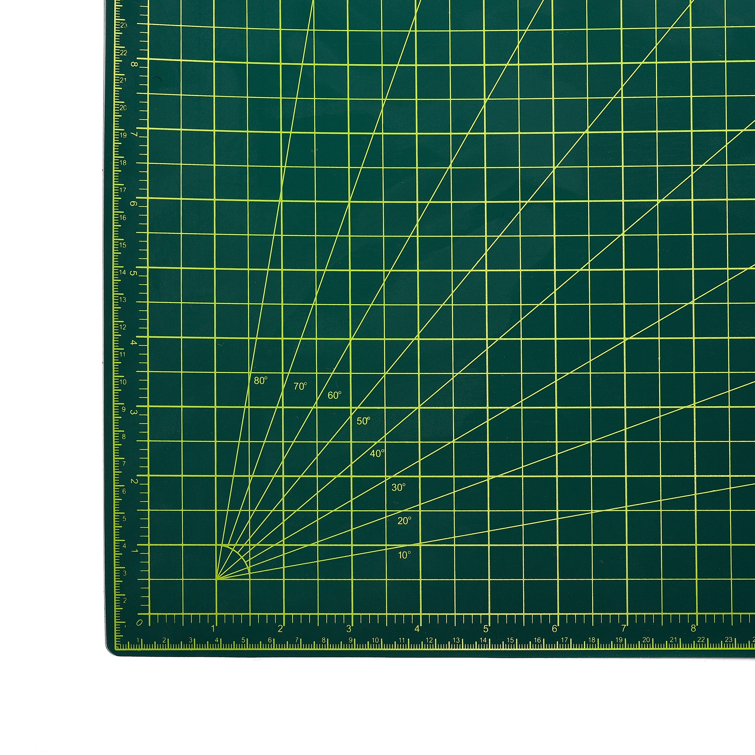 30 x 42 Cutting Mat: 3-ply, reversible-green (gridded)/black (plain)