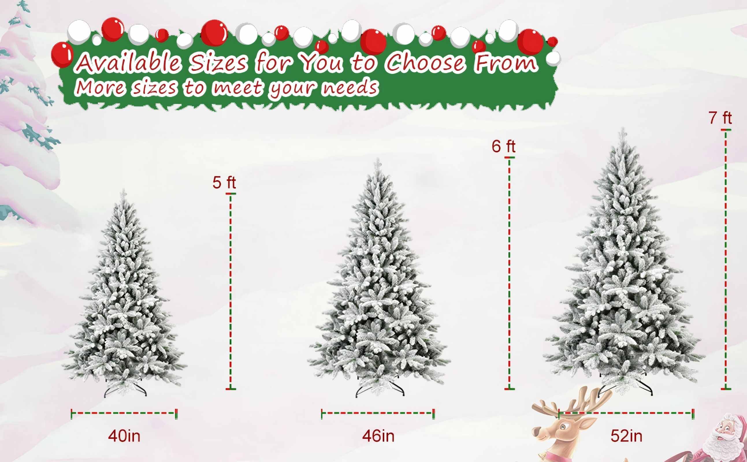 AAZJ NBC-CM74358 Artificial-Christmas-Trees - View #13