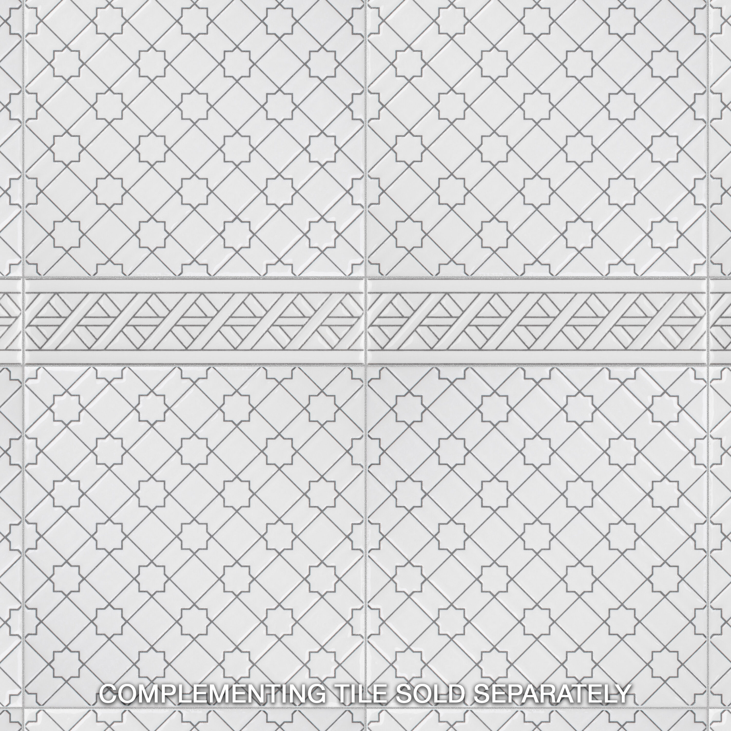 Affinity Tile WESSVLCMWH Wall-Trim-Accent-Tile - View #3