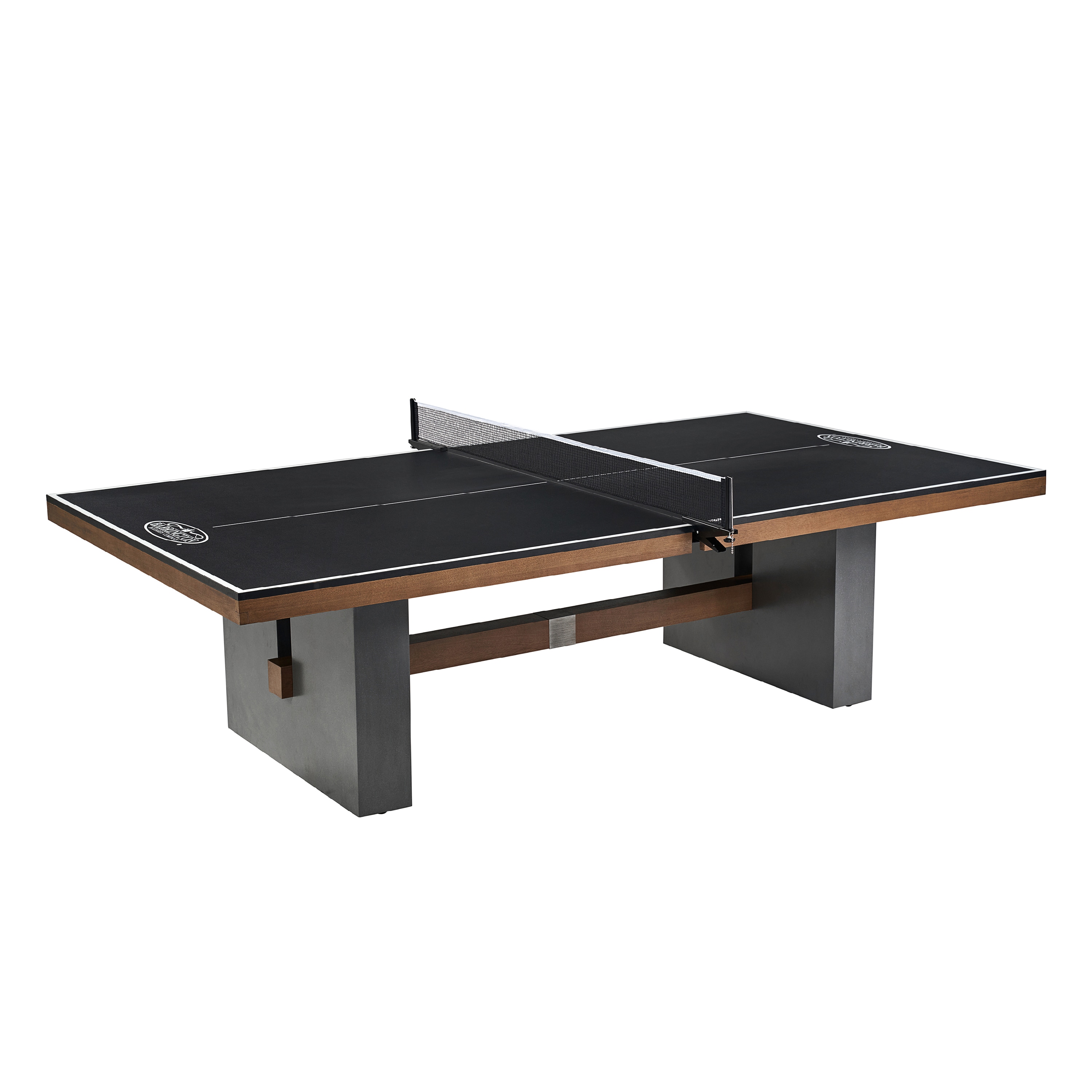 MD Sports Table Tennis Table, Game Table 108-in Indoor Freestanding Ping Pong Table in the Ping Pong Tables department at Lowes