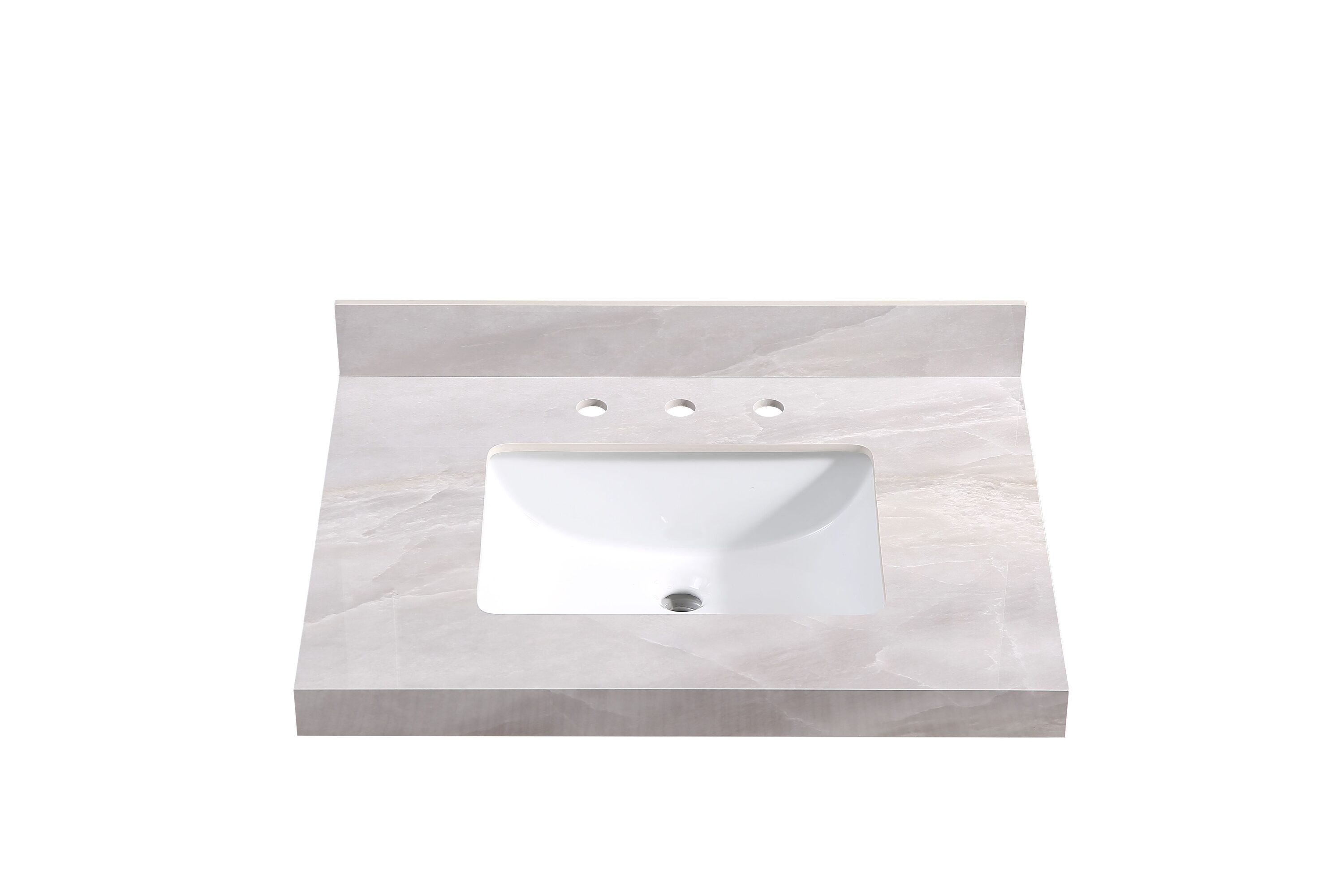 HomLux BD-PVTLJ31 31 in. W x 22 in. D Porcelain Vanity Tops in Light Jade