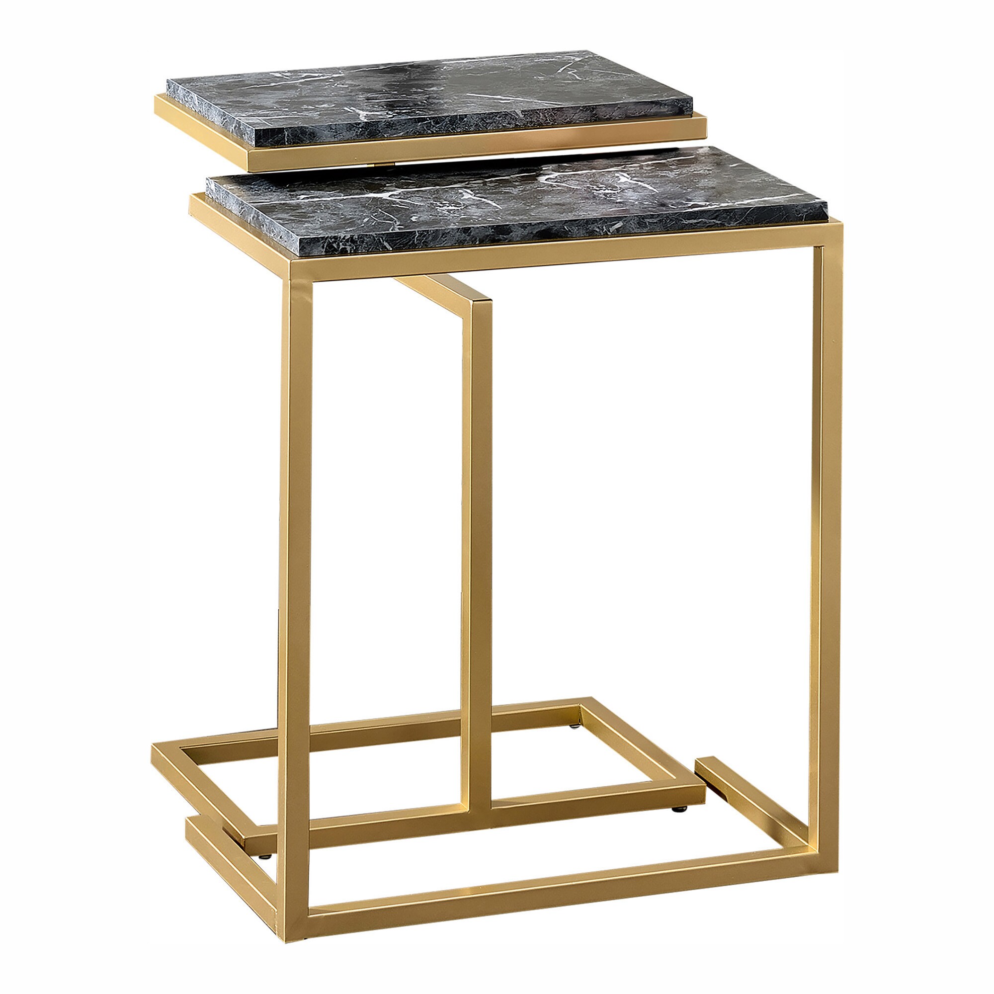 Furniture of America IDF-AC351BK End-Tables - View #2