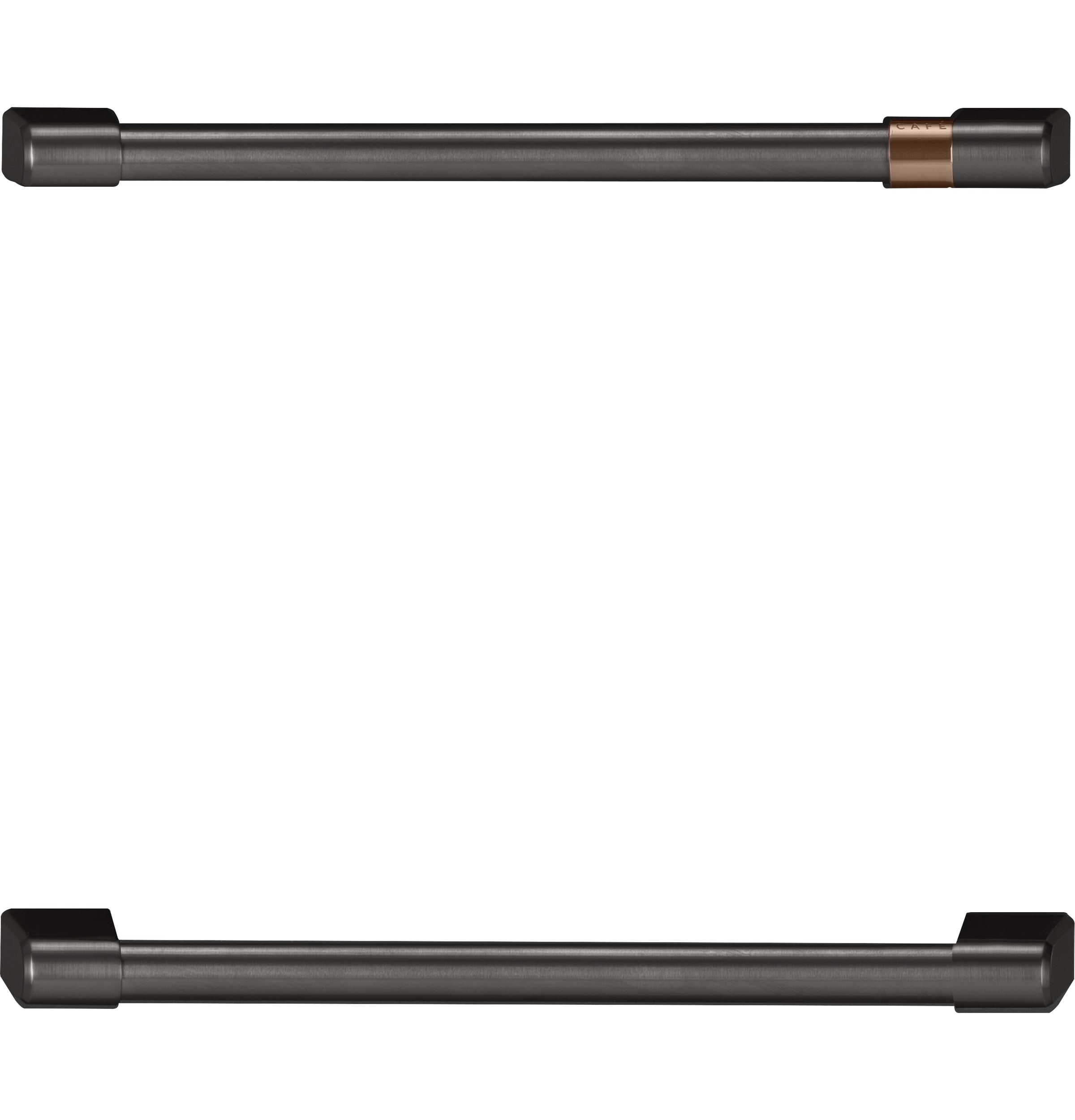 Cafe CXQD2H2PNBT Undercounter 2 Piece Handle Kit- Brushed Black