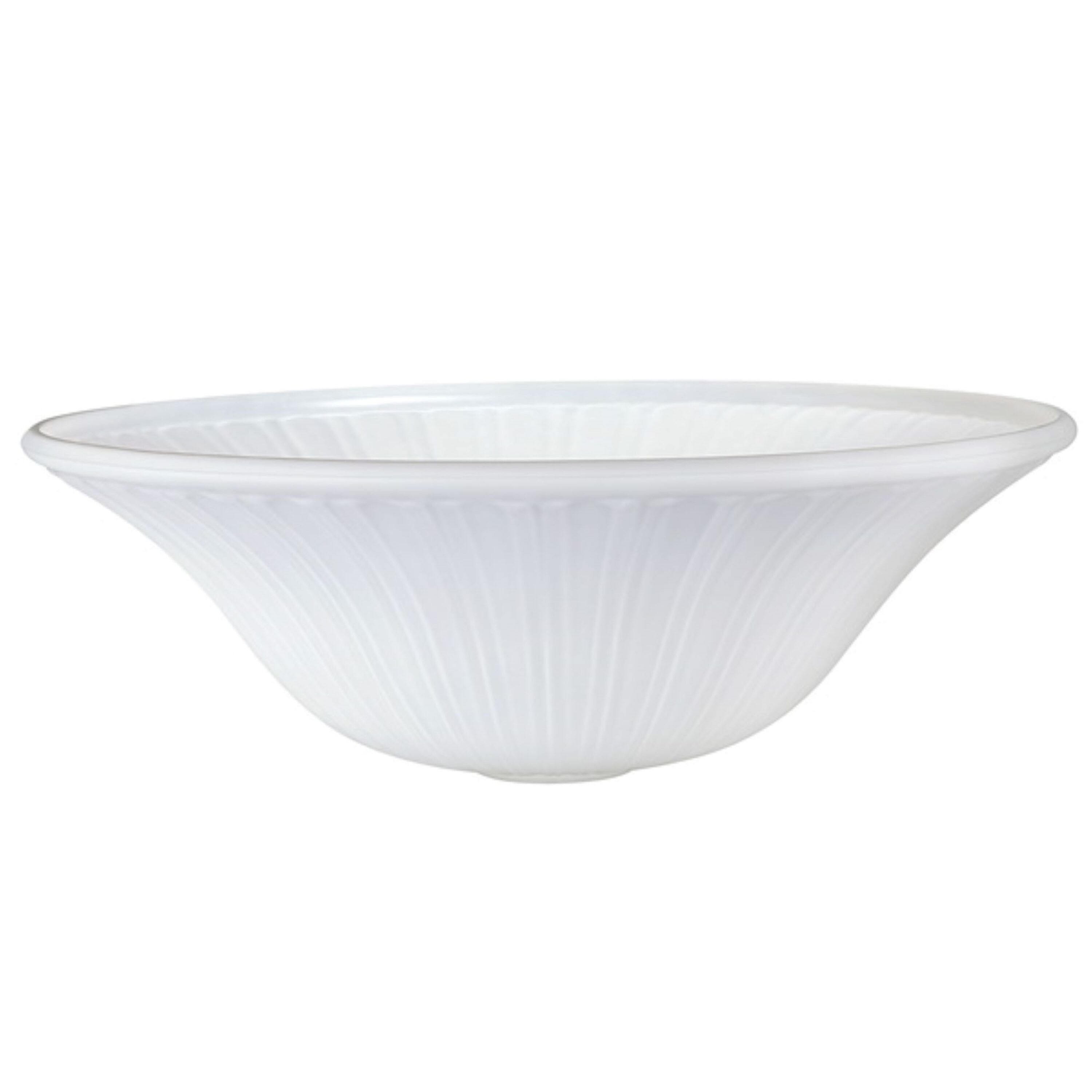 Aspen Creative Corporation 23132-11 5.5-in x 15.75-in Torchiere Frosted Textured glass Universal with 1-5/8-in Fitter