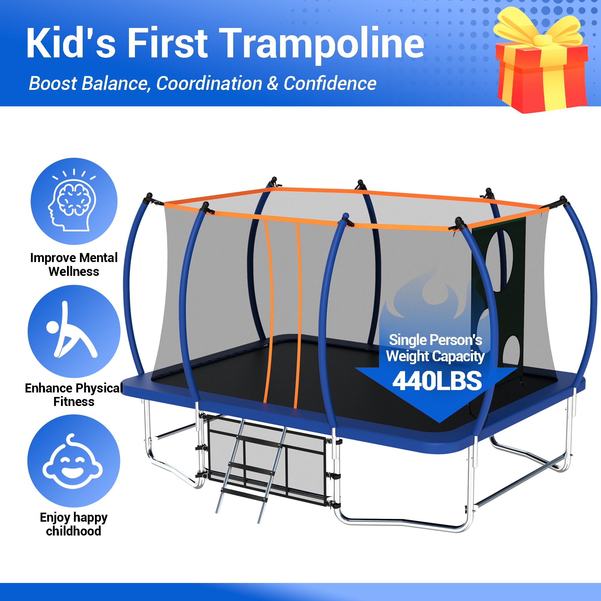 Fun Orange FUN25BC55 trampolines - View #2
