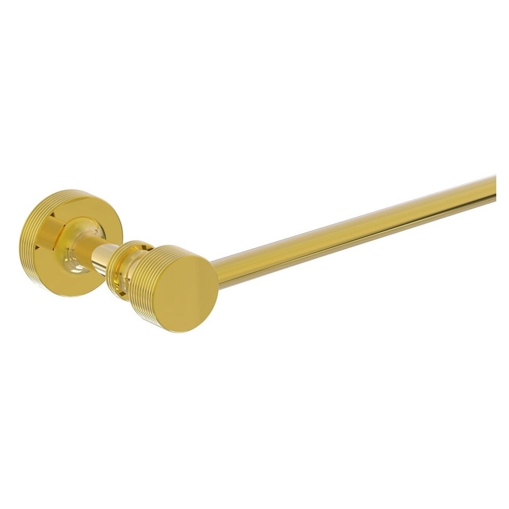 Allied Brass Monte Carlo 24-in Polished Brass Wall Mount Single