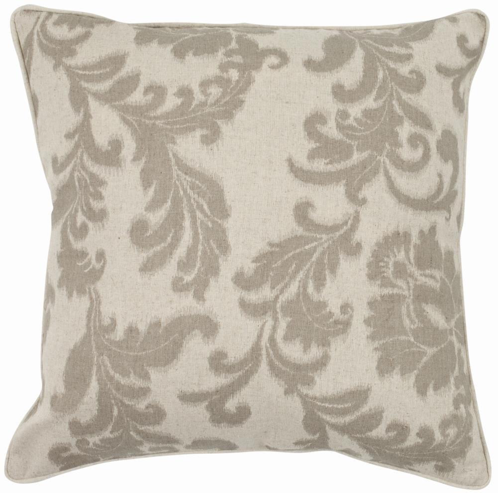 Safavieh Aubrey 2-Piece 18-in W x 18-in L Gray Indoor Decorative Pillow ...
