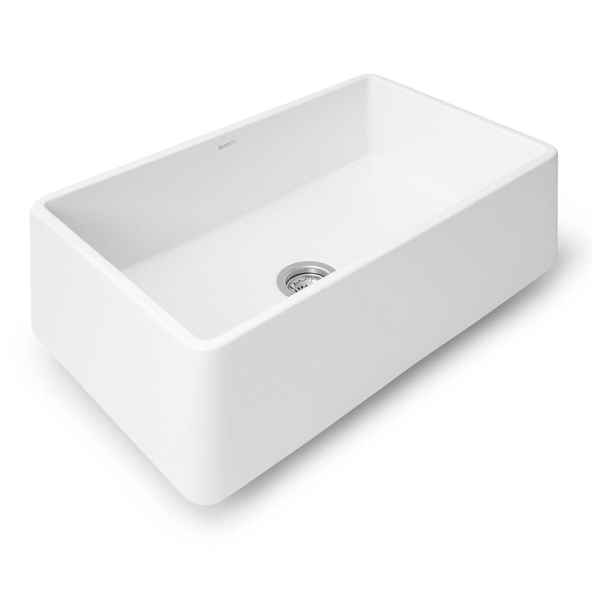 Ruvati RVL2300WH Kitchen-Sinks - View #4