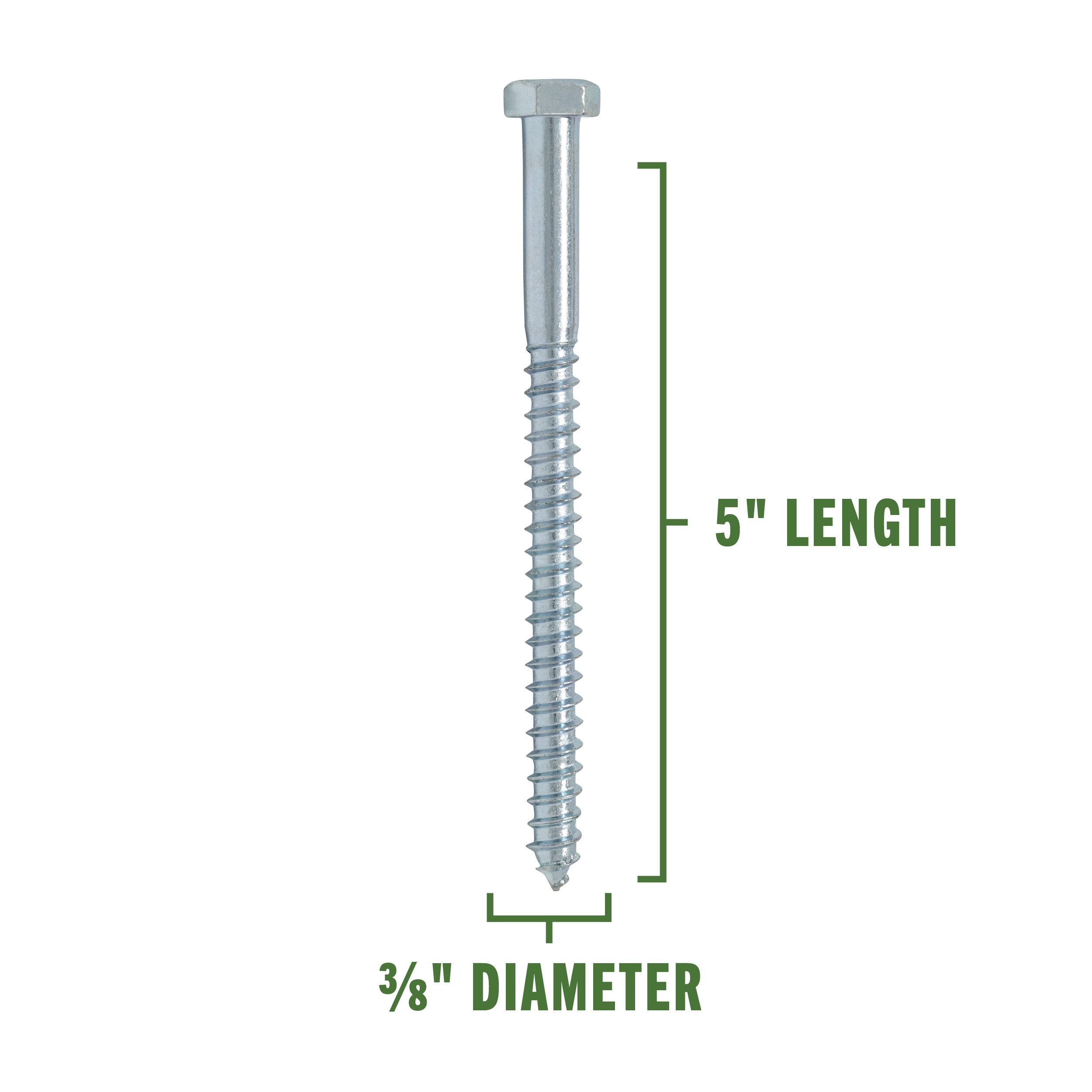 Hillman 230102 Lag-Screws - View #2