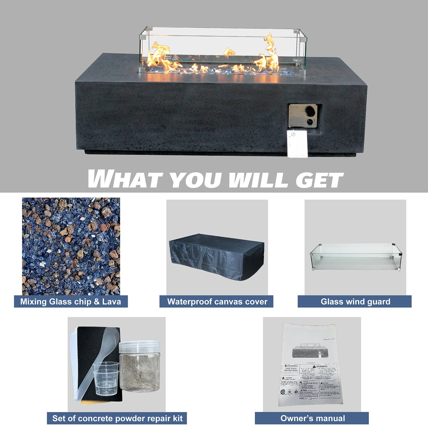 Mondawe MO-W2620P182374 Outdoor-Gas-Firepits - View #4