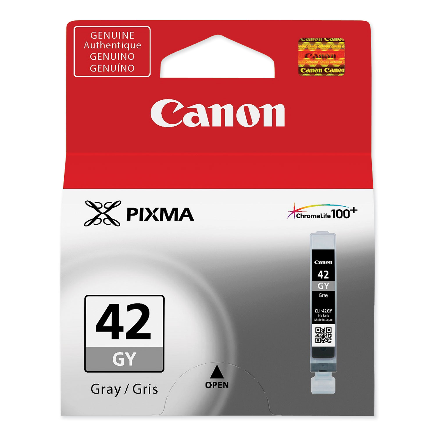 Canon 6390B002 (CLI-42) ChromaLife100+ Ink Gray #6390B002
