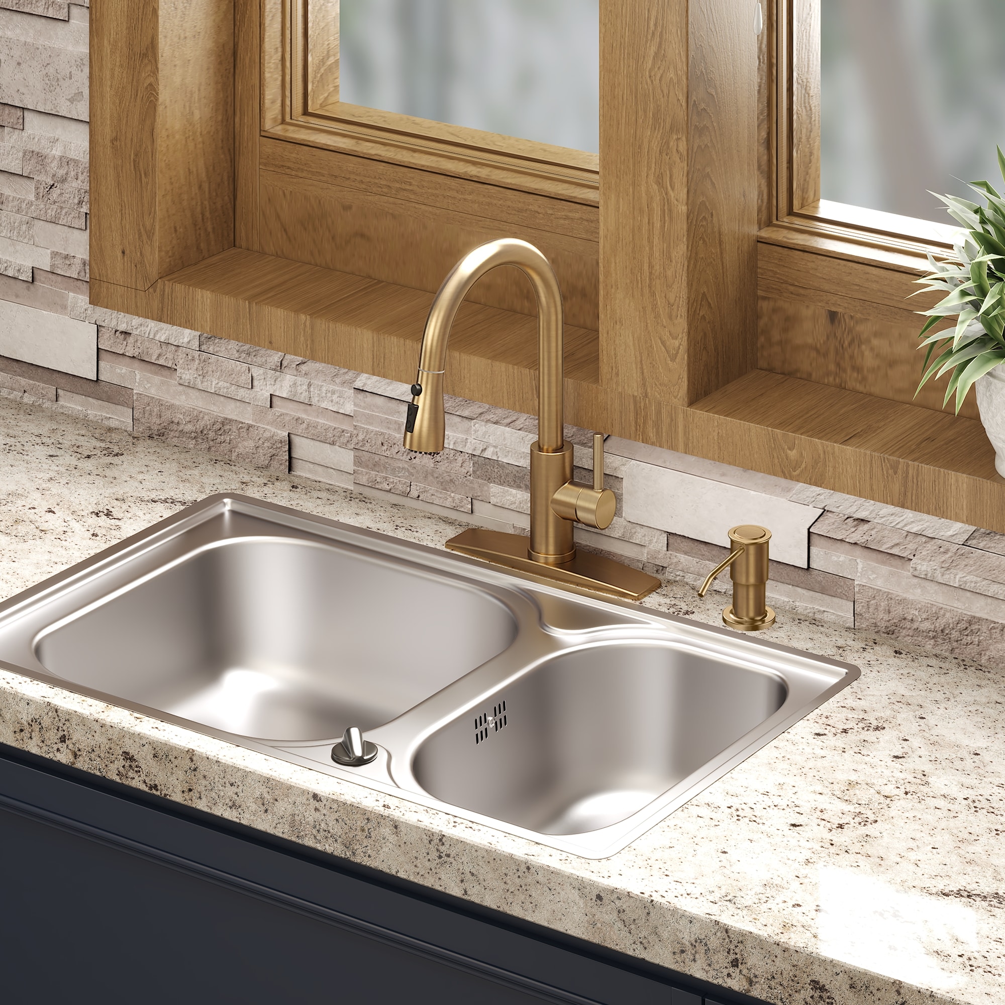 FURUISI L3G-SD Kitchen-Faucets - View #4