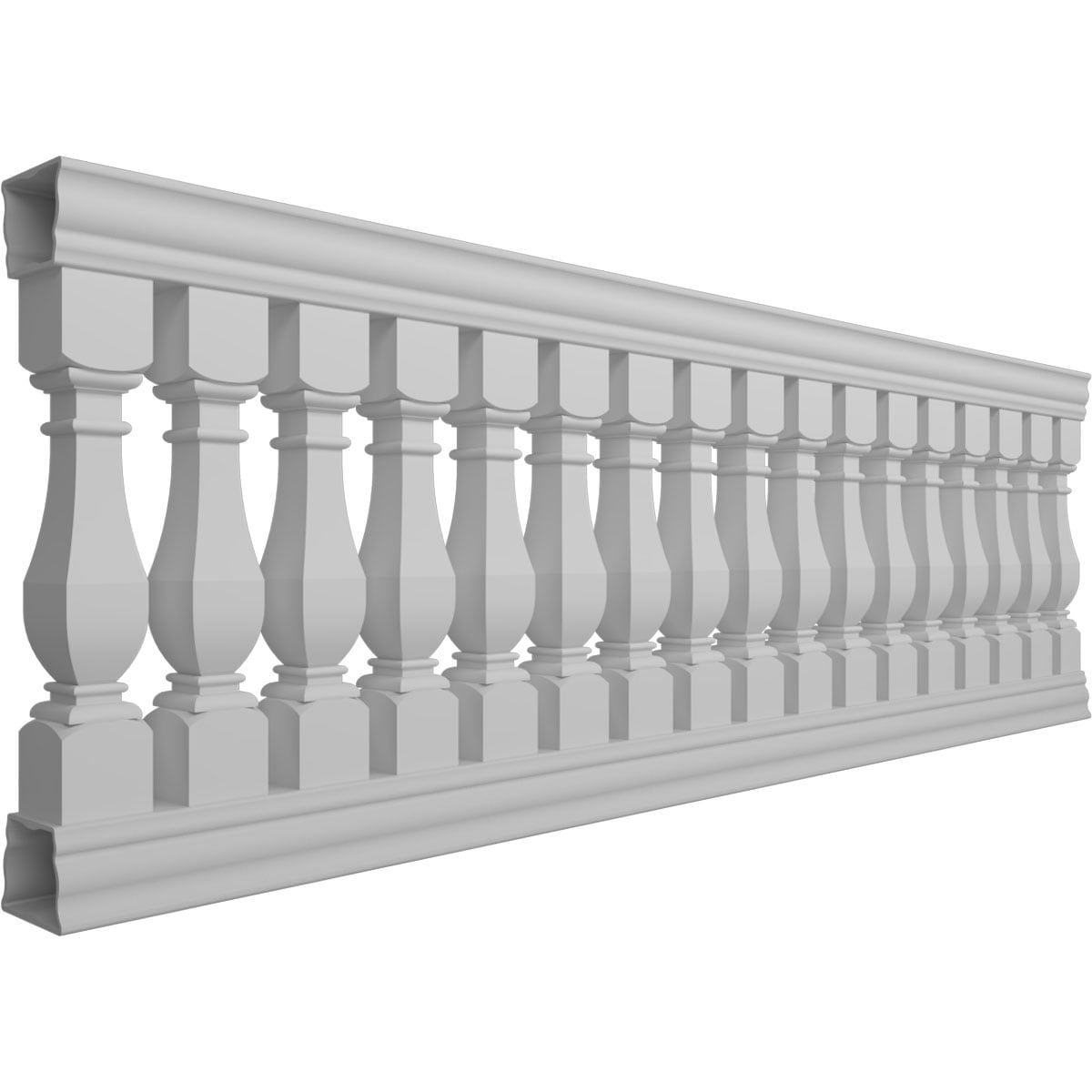 Ekena Millwork BALK42X120ACA railings - View #3