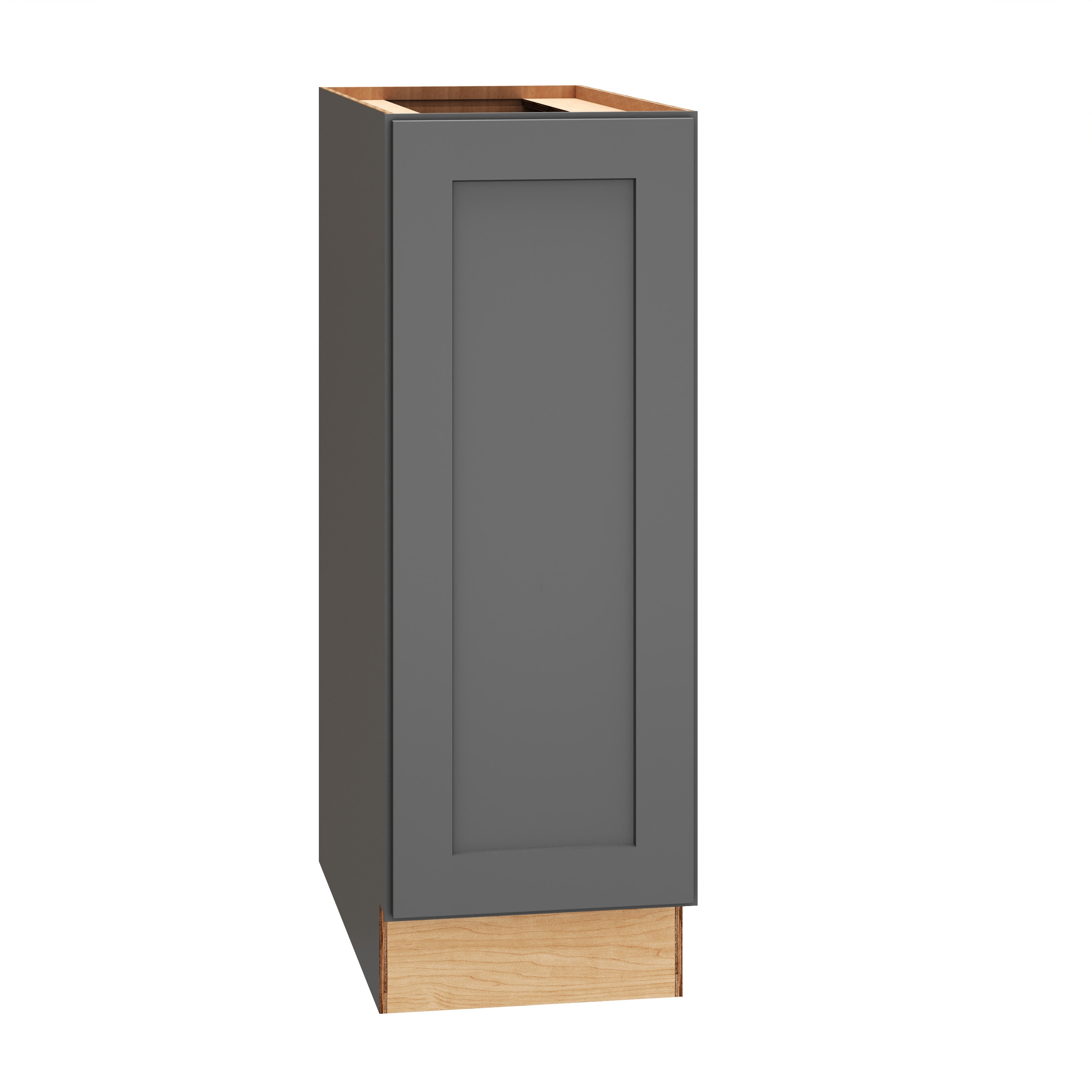 Diamond Express 328 B12FHR Jamestown 12 W x 34.5 H x 24 D Moonstone Gray Base Fully assembled Plywood Cabinet (Recessed Panel Shaker)