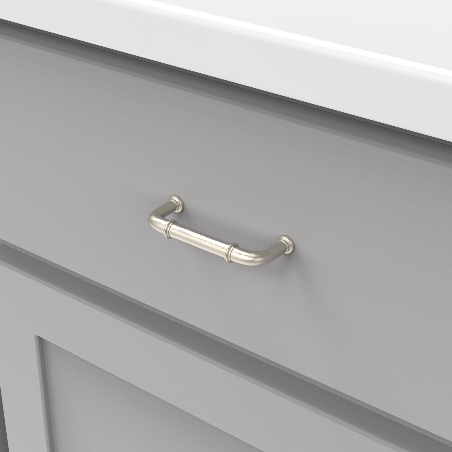 Hickory Hardware P3382-SN-10B Cabinet-Pulls - View #4