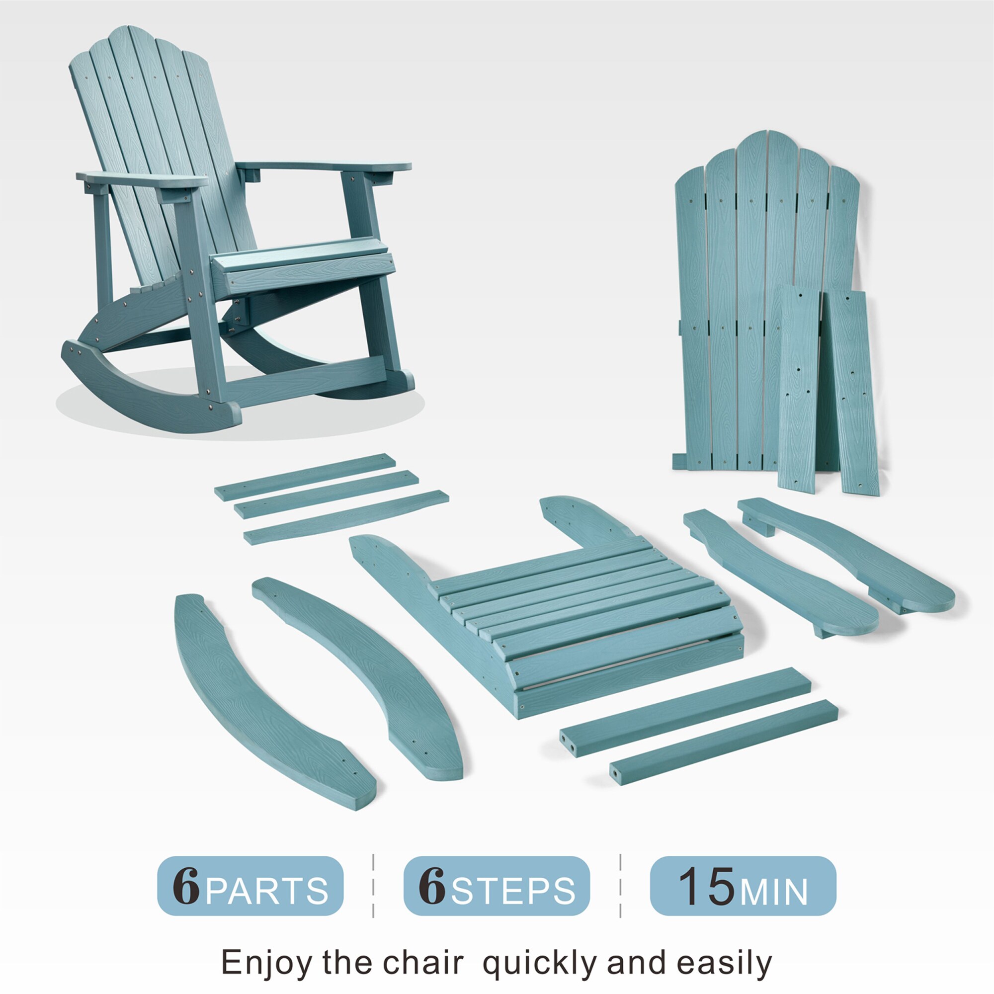 Pouuin SFRC800A Patio-Chairs - View #3