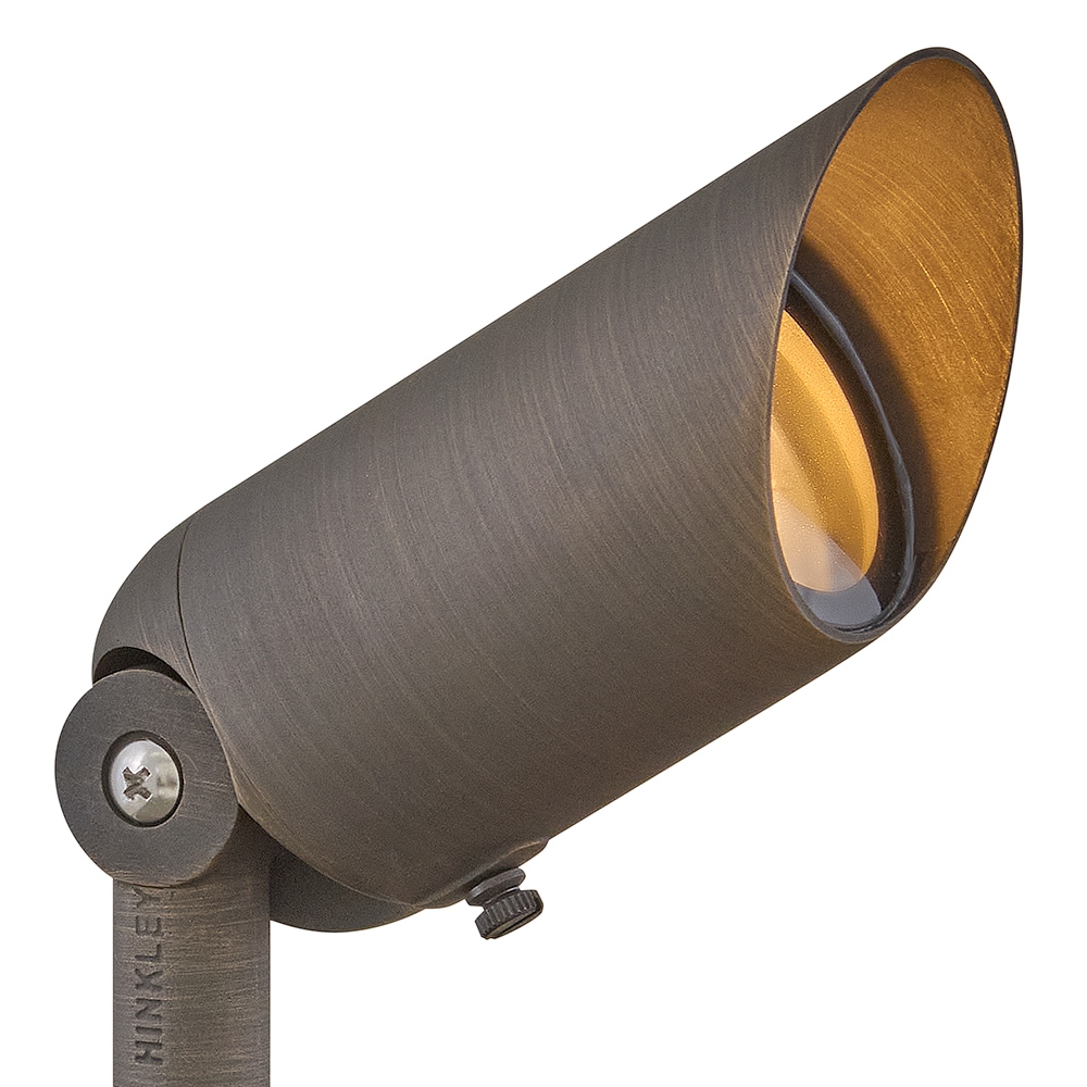 Hinkley 1536MZ-LMA27K Hardy Island 12 -Watt Matte Bronze Low voltage Hardwired LED Spot light