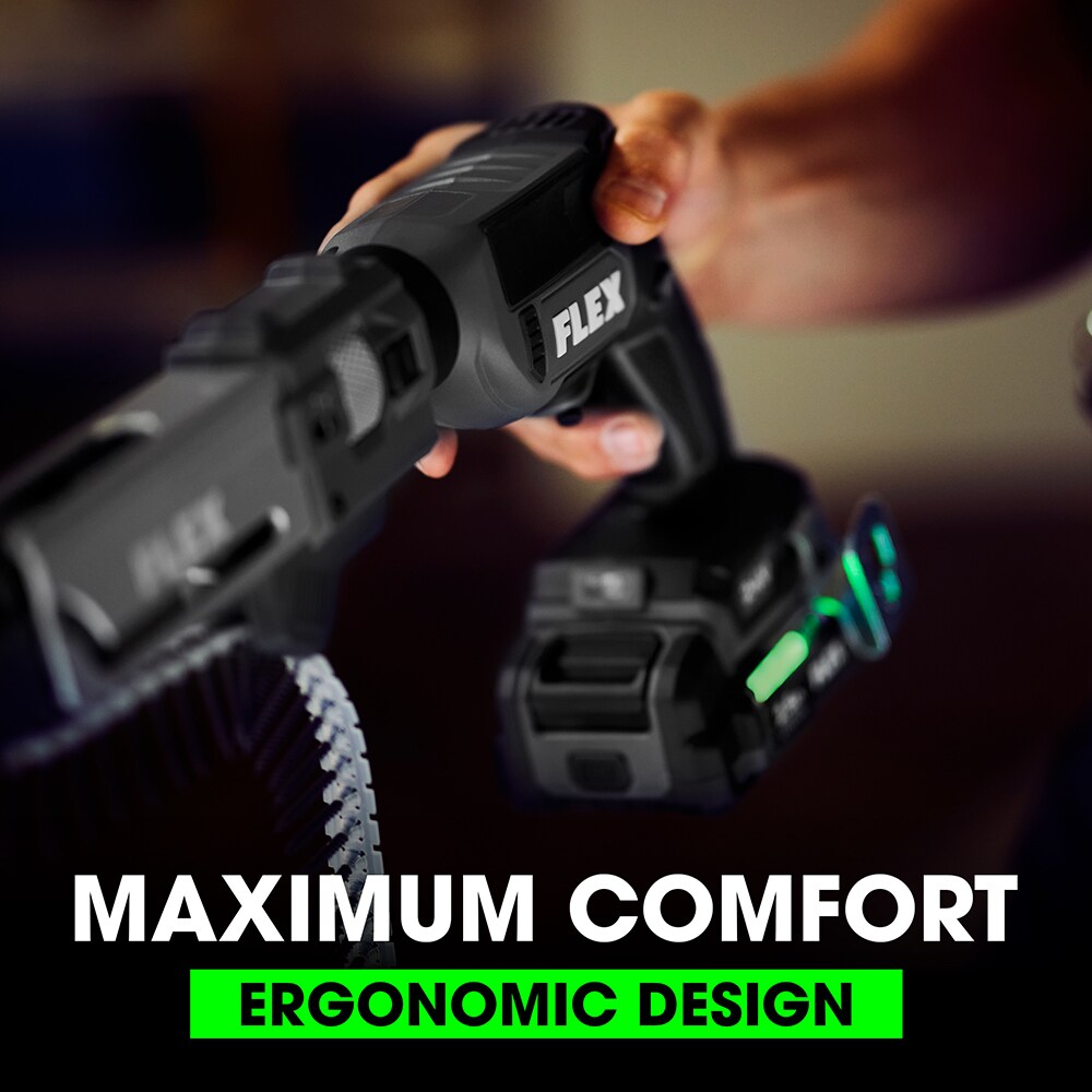 Flex Compact 2-Tool Brushless Power Tool Combo Kit with Soft Case (Li-ion Batteries and Charger Included)