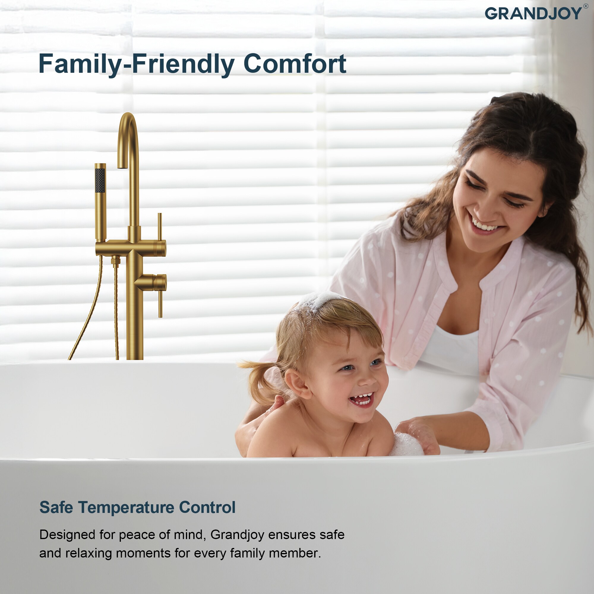 GRANDJOY SGF10GJ-93BG Roman-Tub-Faucets - View #10
