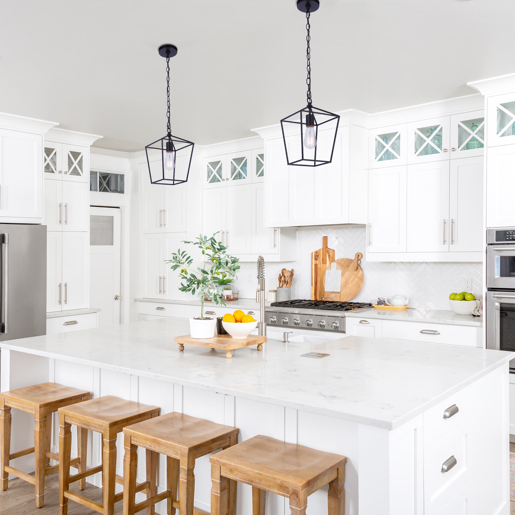 allen + roth CP102MBK Pendant-Lights - View #7