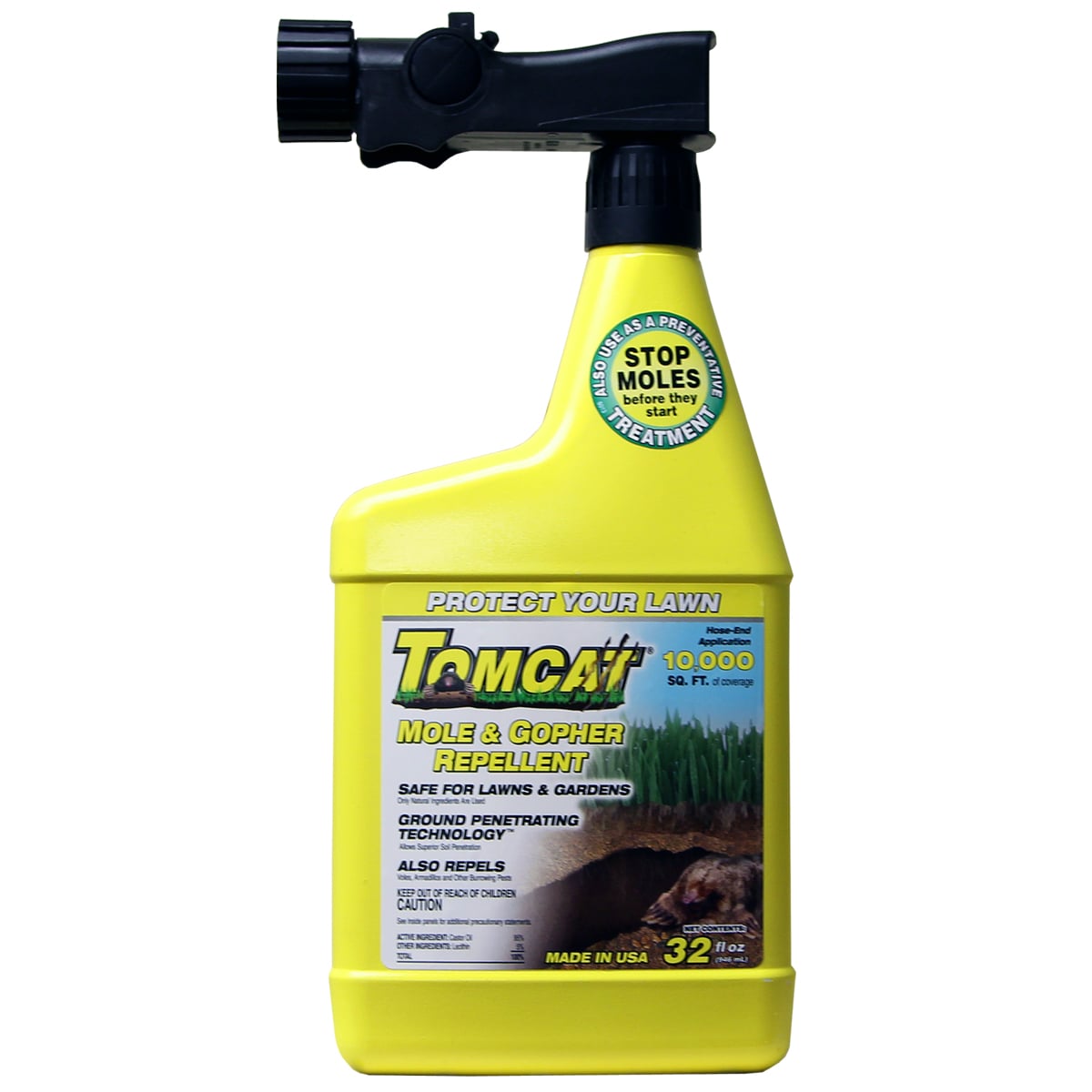 TOMCAT Mole and Gopher Repellent at