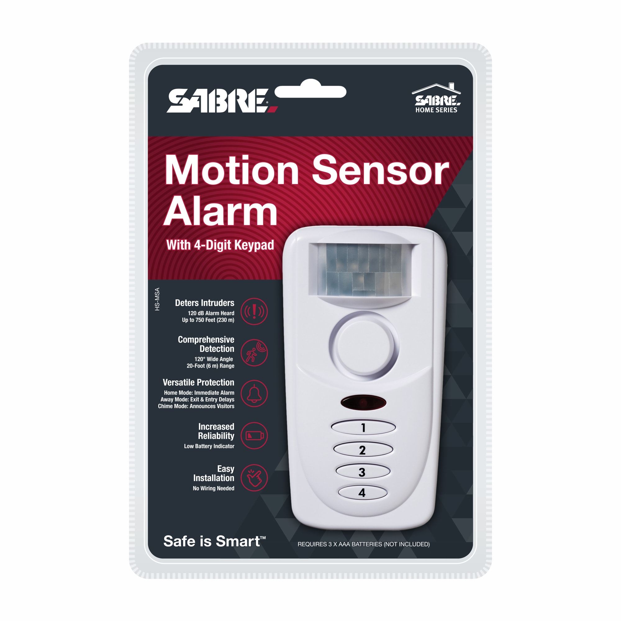 SABRE HS-MSA Security-Motion-Detector - View #6