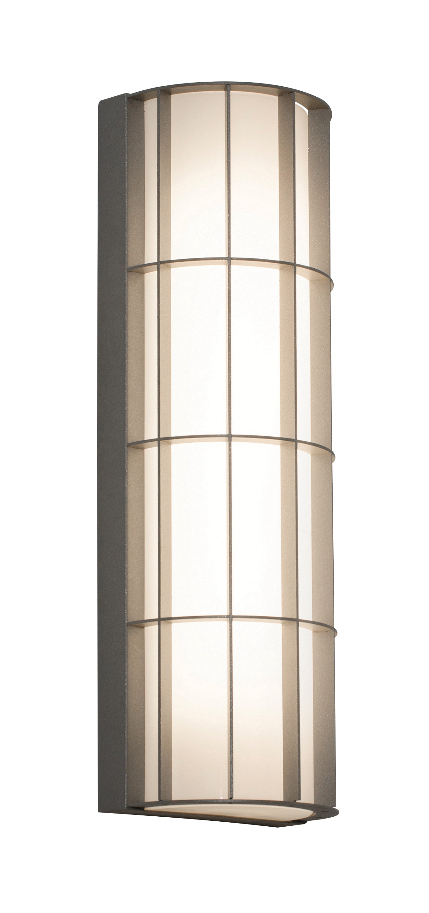 AFX BDWW072033LAJD2TG Broadway 6.5-in W 1-Light Gray Transitional LED Wall Sconce