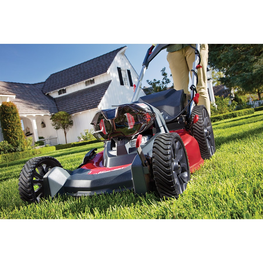 Troy-Bilt TB510 40-Volt Max Brushless 21-in Cordless Electric Lawn ...