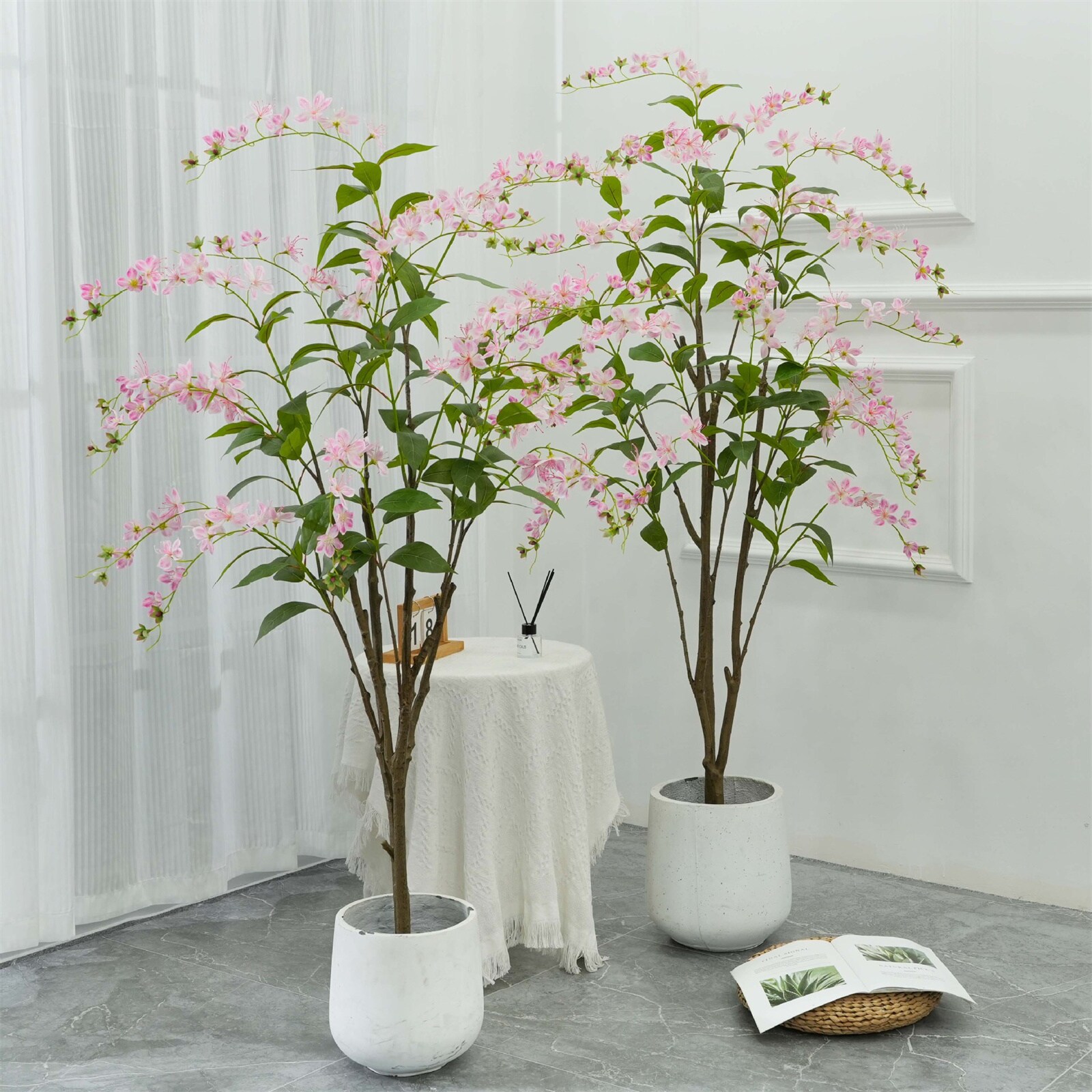 Der Rose WSS11-FQZOL-4RJ68WHT Artificial-Plants-Trees - View #3