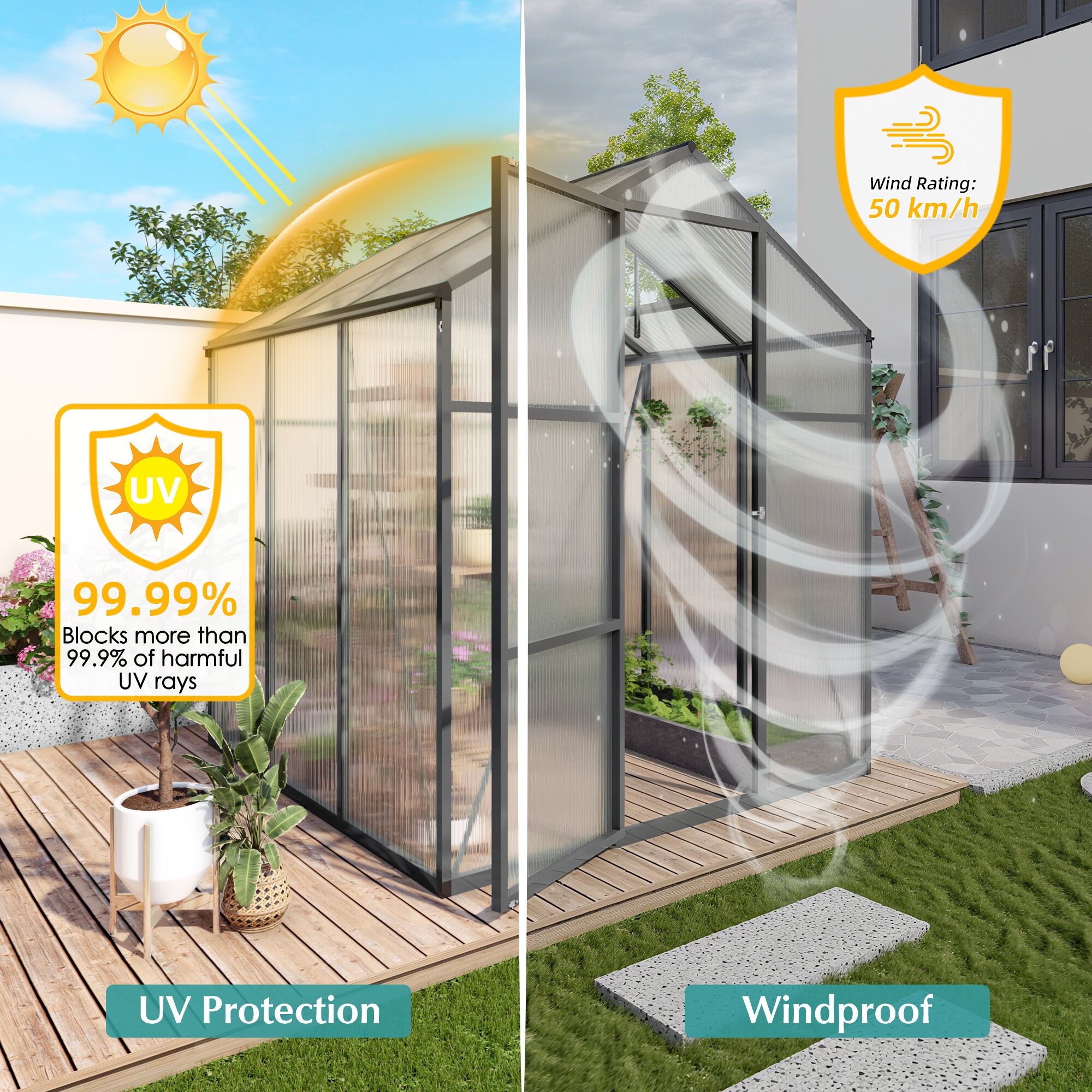 Tinyhomie LW-WEM-577 greenhouses - View #5