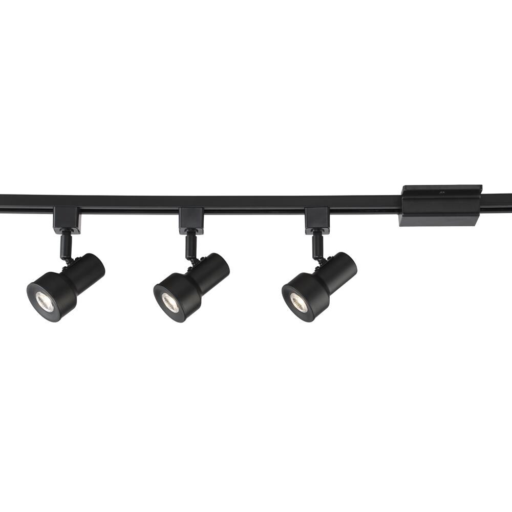 Designers Fountain EVT1042D3-05 3-Light 43-in Black Dimmable LED Track Bar Fixed Track Light Kit