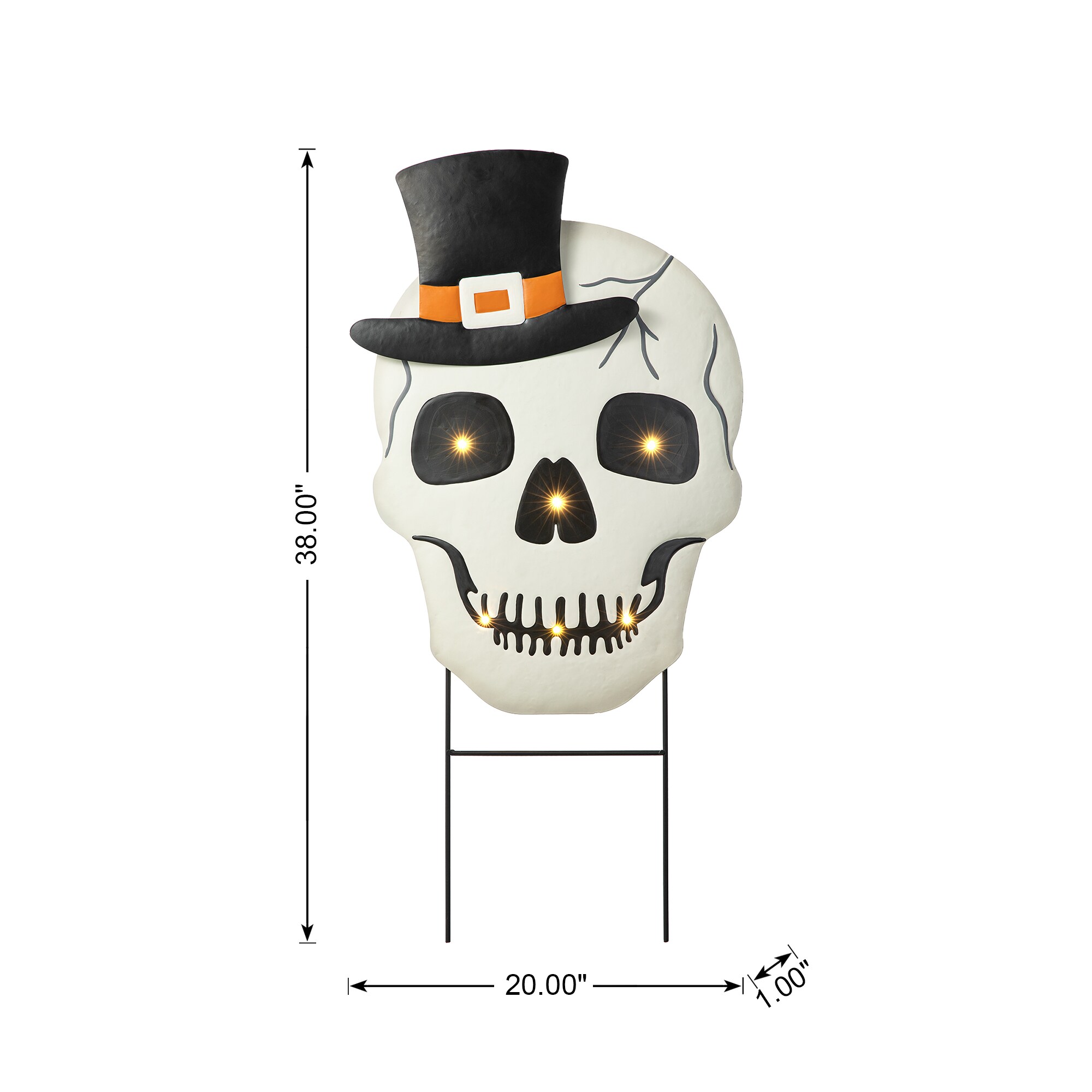 Glitzhome 2030200021 Outdoor-Halloween-Decor - View #4