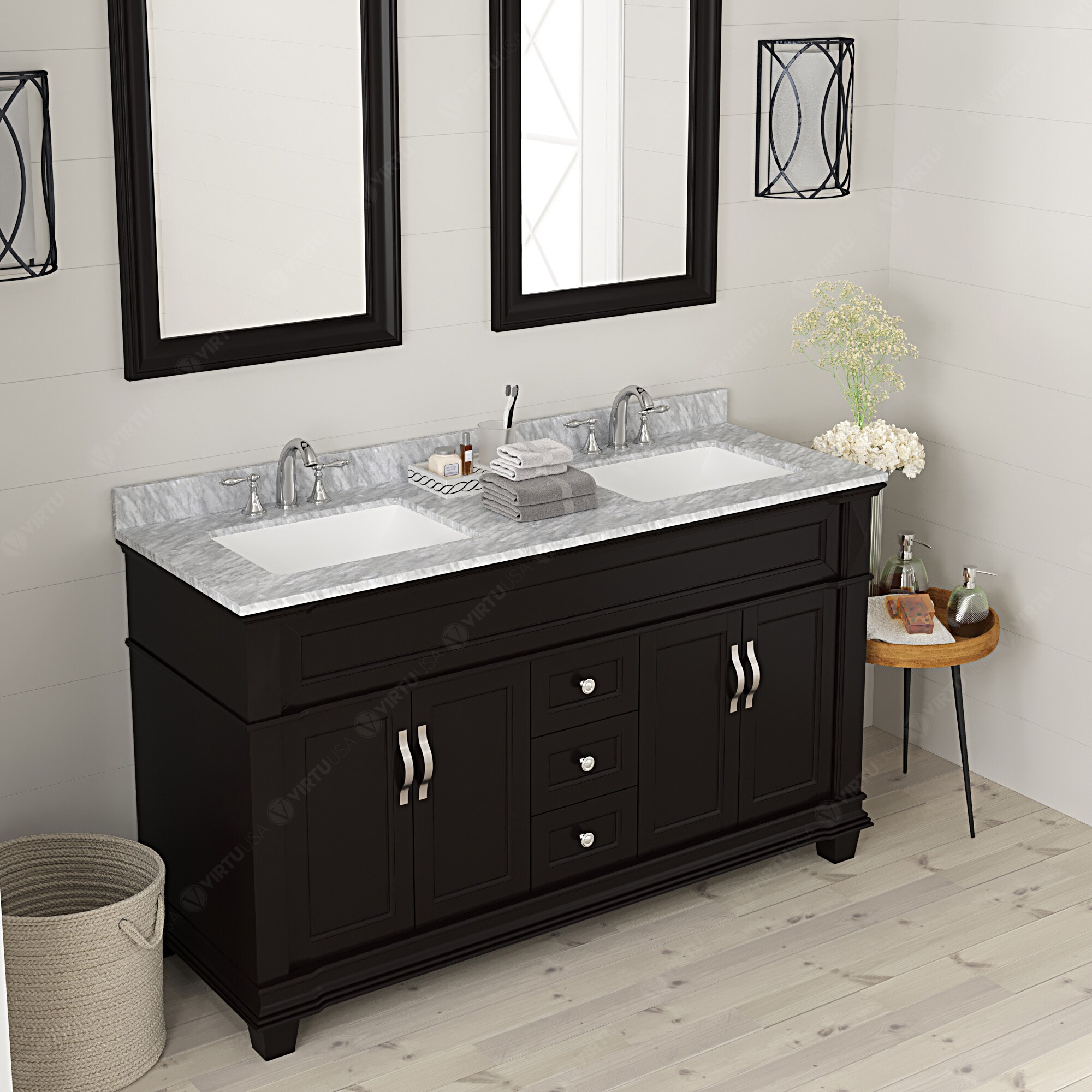Virtu USA MD-2660-WMSQ-ES-002 Bath-Vanity-Combo - View #3