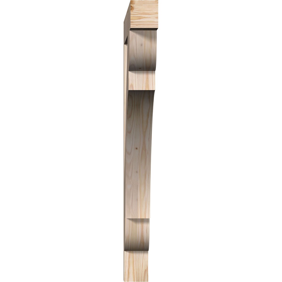 Ekena Millwork BKT04X38X38OLY05SDF Exterior-Brackets-Braces - View #2