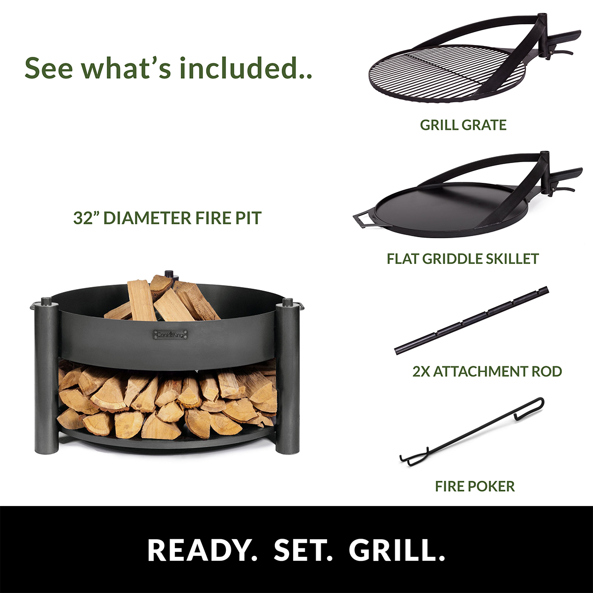 Good Directions 111000GG Outdoor-Woodburning-Firepits - View #4