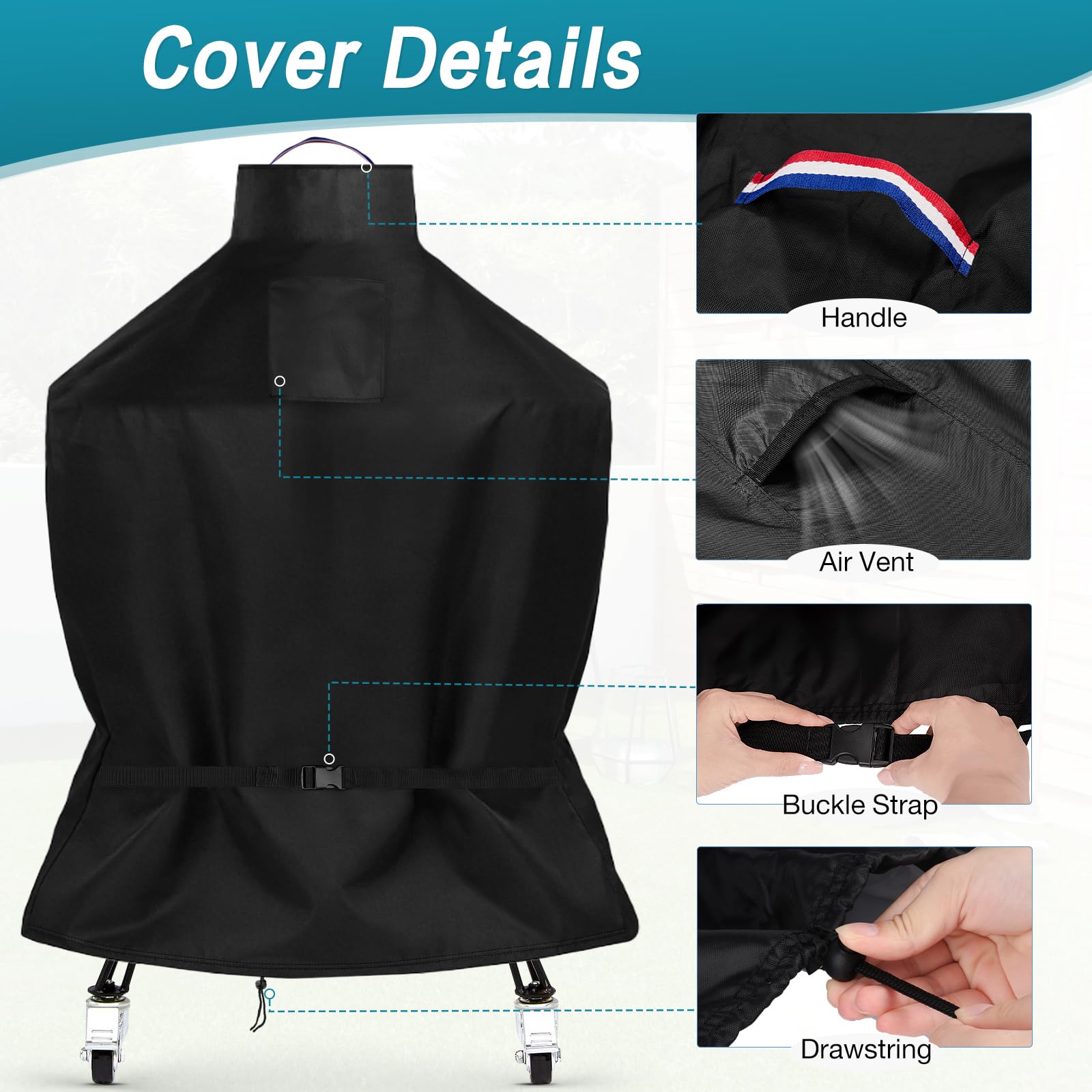 Afoxsos LAF0812F250 Grill-Covers - View #2