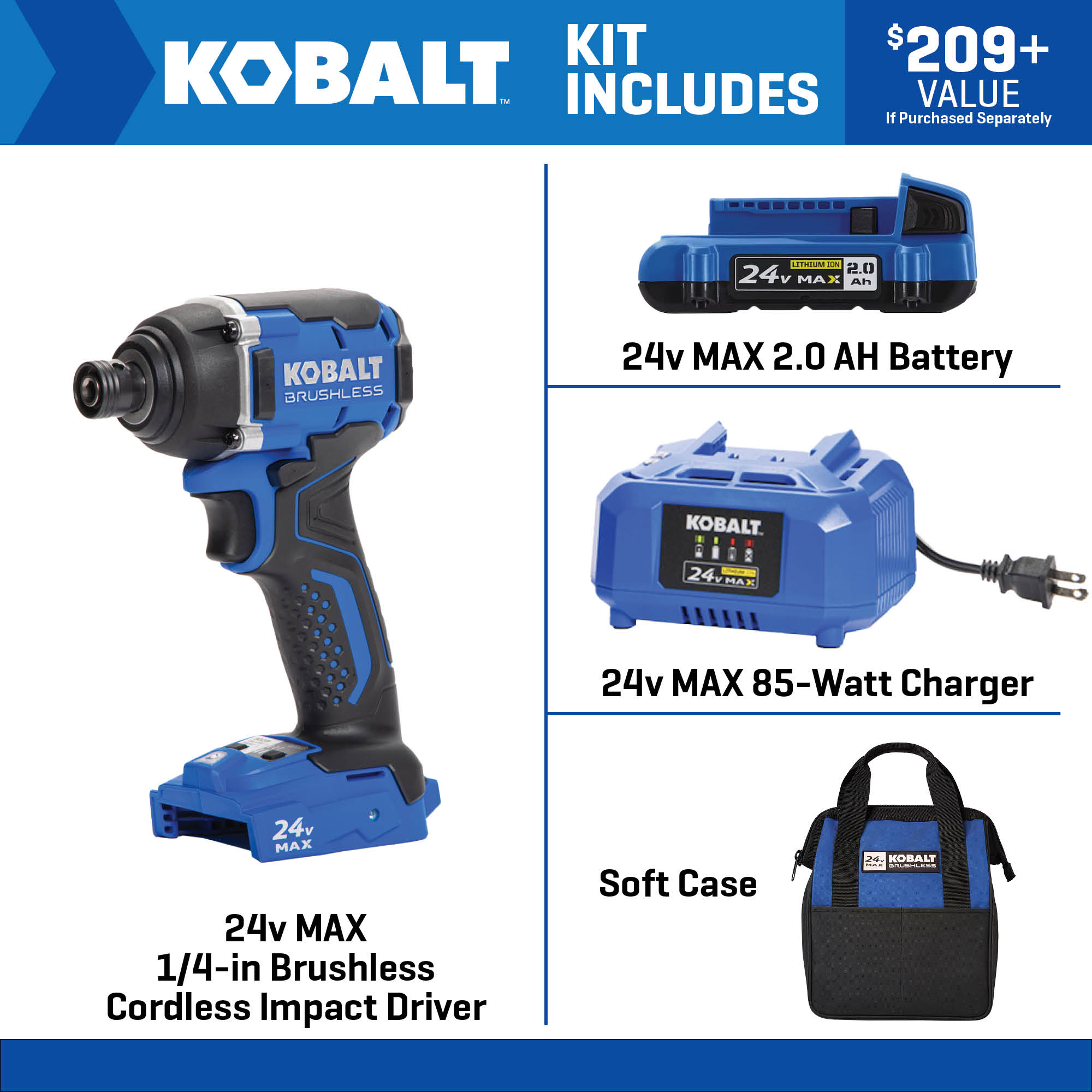 Kobalt KID 2024A-03 Cordless-Impact-Drivers - View #2