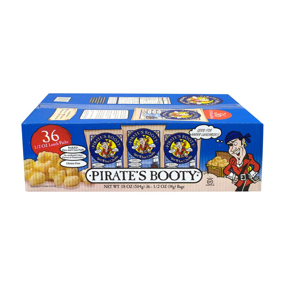 Pirates Booty LEPUSMRYC23095 Popcorn White 0.5 oz 