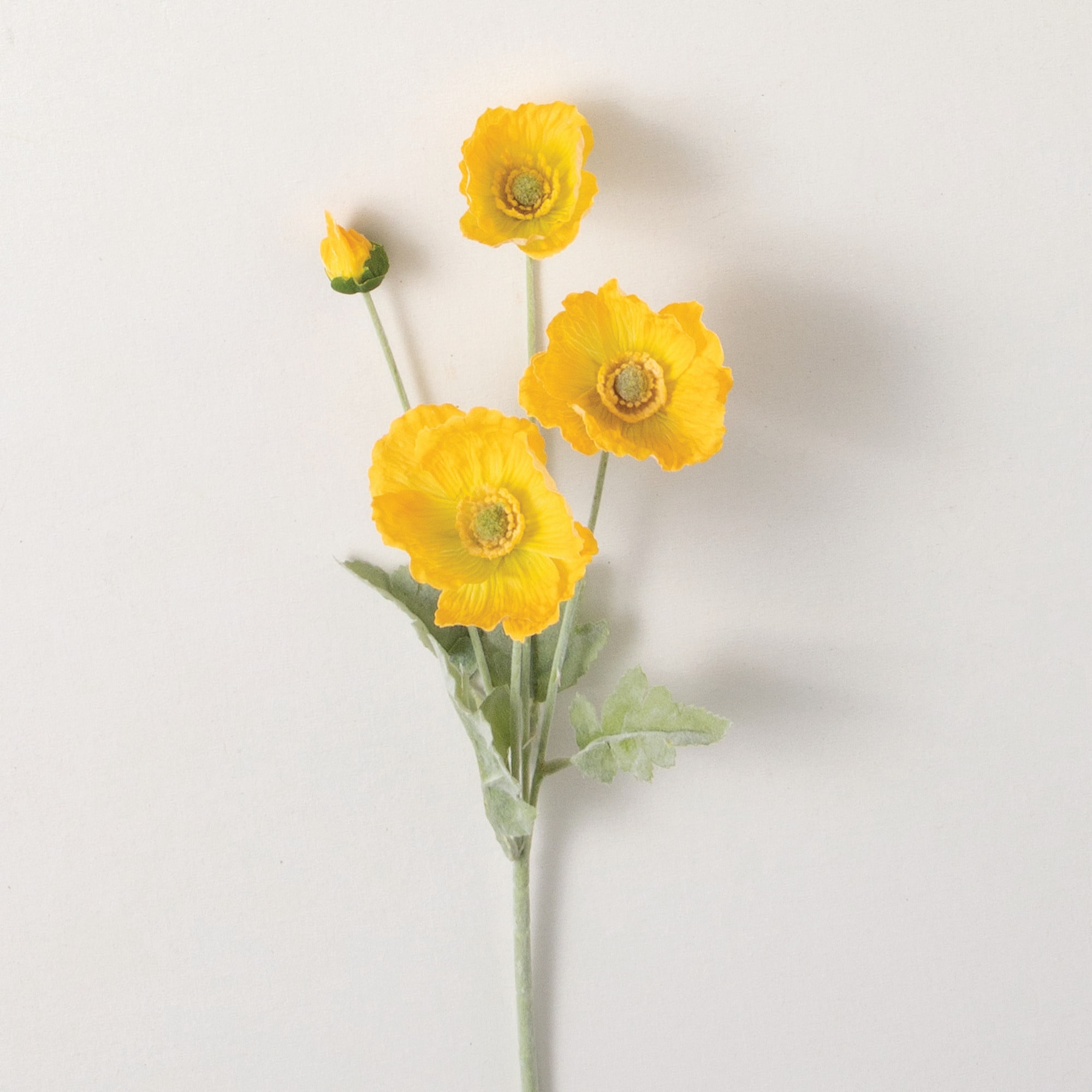 Sullivans GG989 YE 25-Inches Yellow Indoor Desktop Mixed greenery Artificial flower